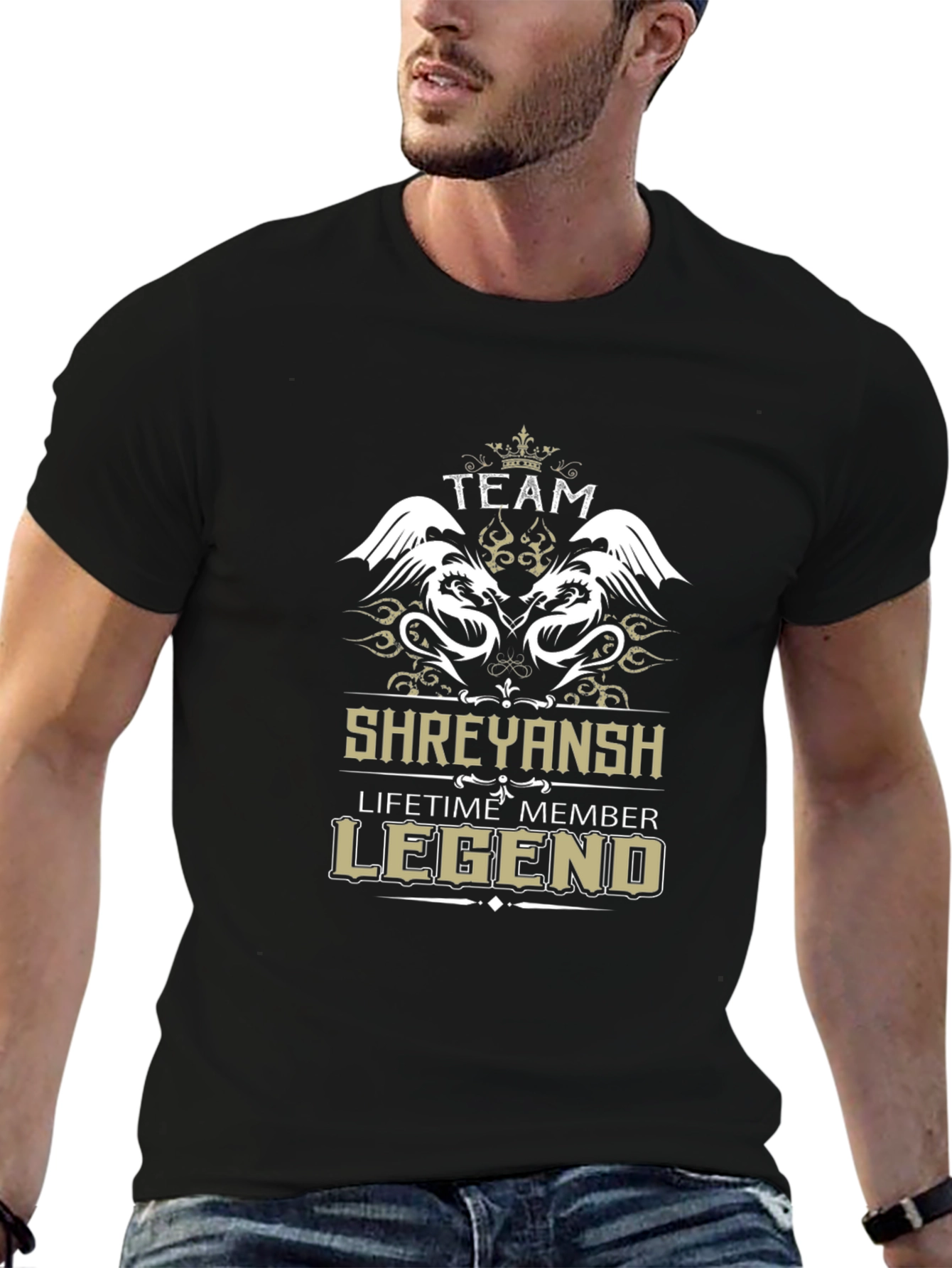 Team Shreyansh Legend Graphic T-Shirt