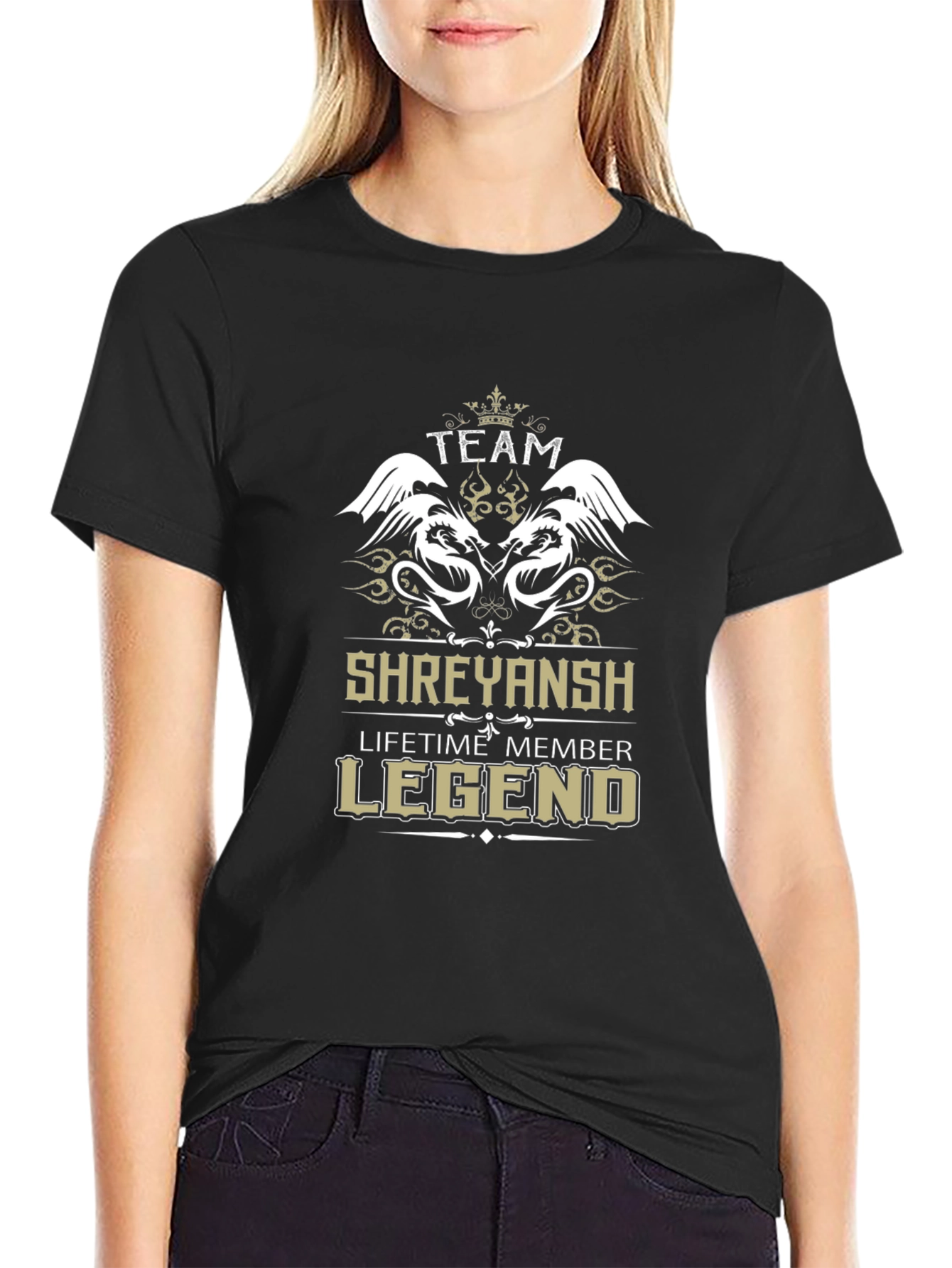 Team Shreyansh Legend Graphic T-Shirt