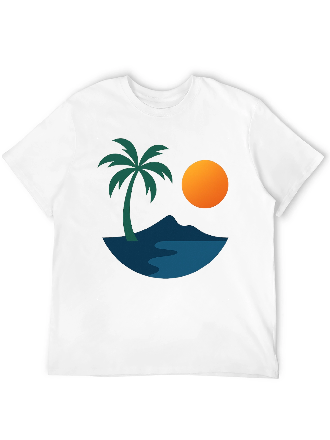 Island Getaway Graphic Tee - Black