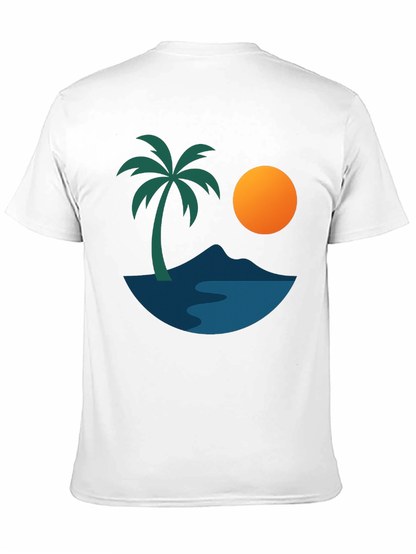 Island Getaway Graphic Tee - Black
