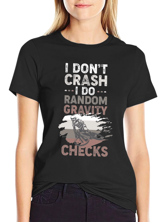 Funny Gravity Checks T-Shirt