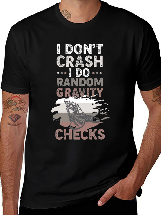 Funny Gravity Checks T-Shirt