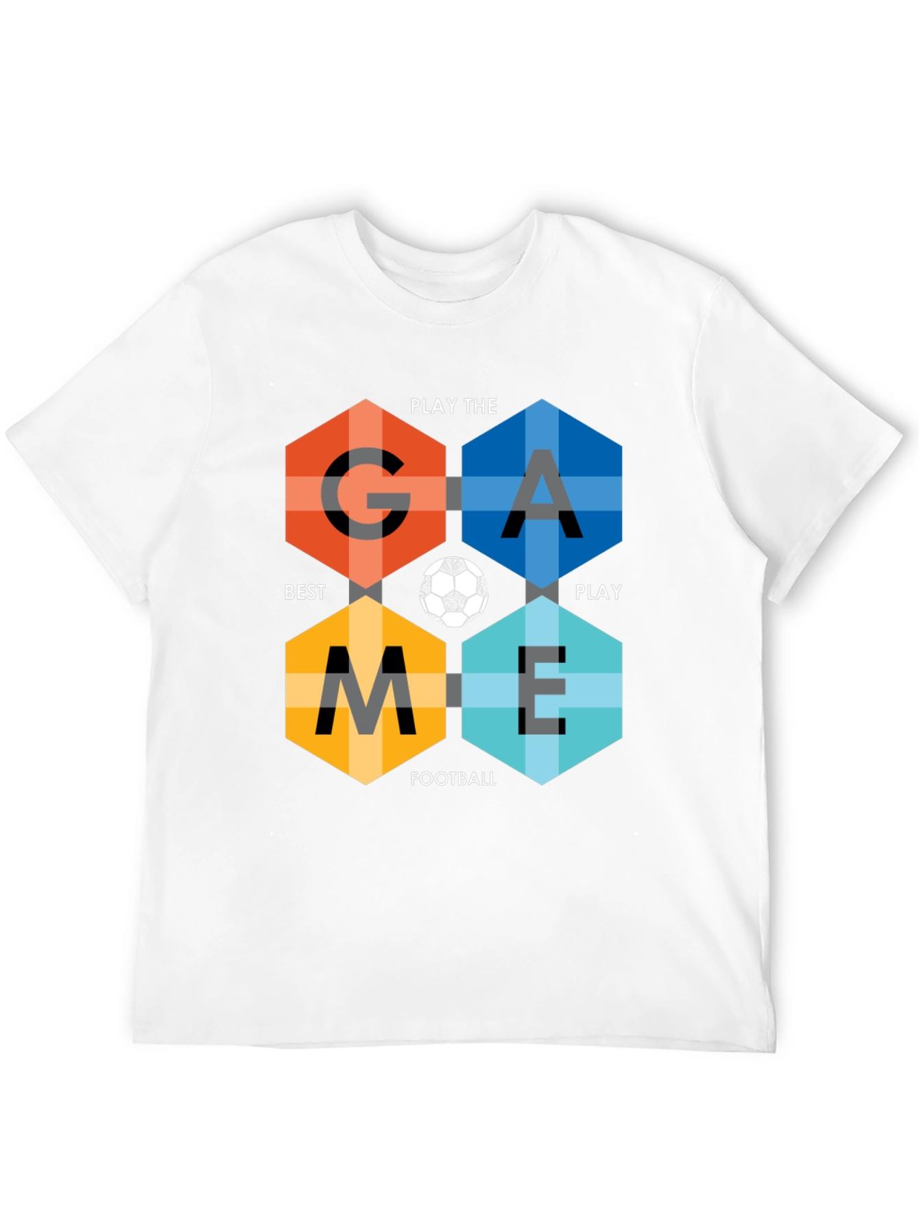 Game Football Hexagon T-Shirt