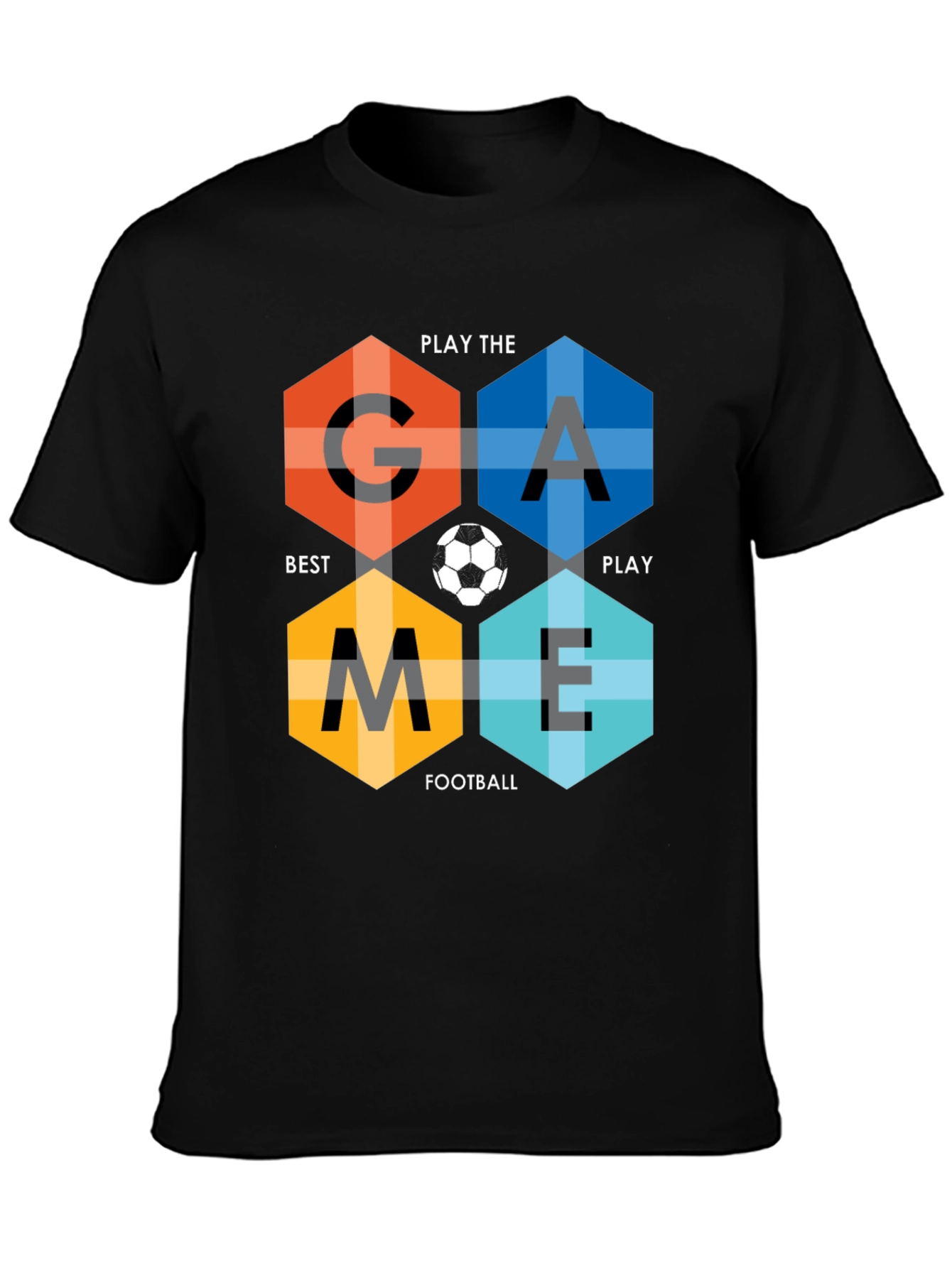 Game Football Hexagon T-Shirt