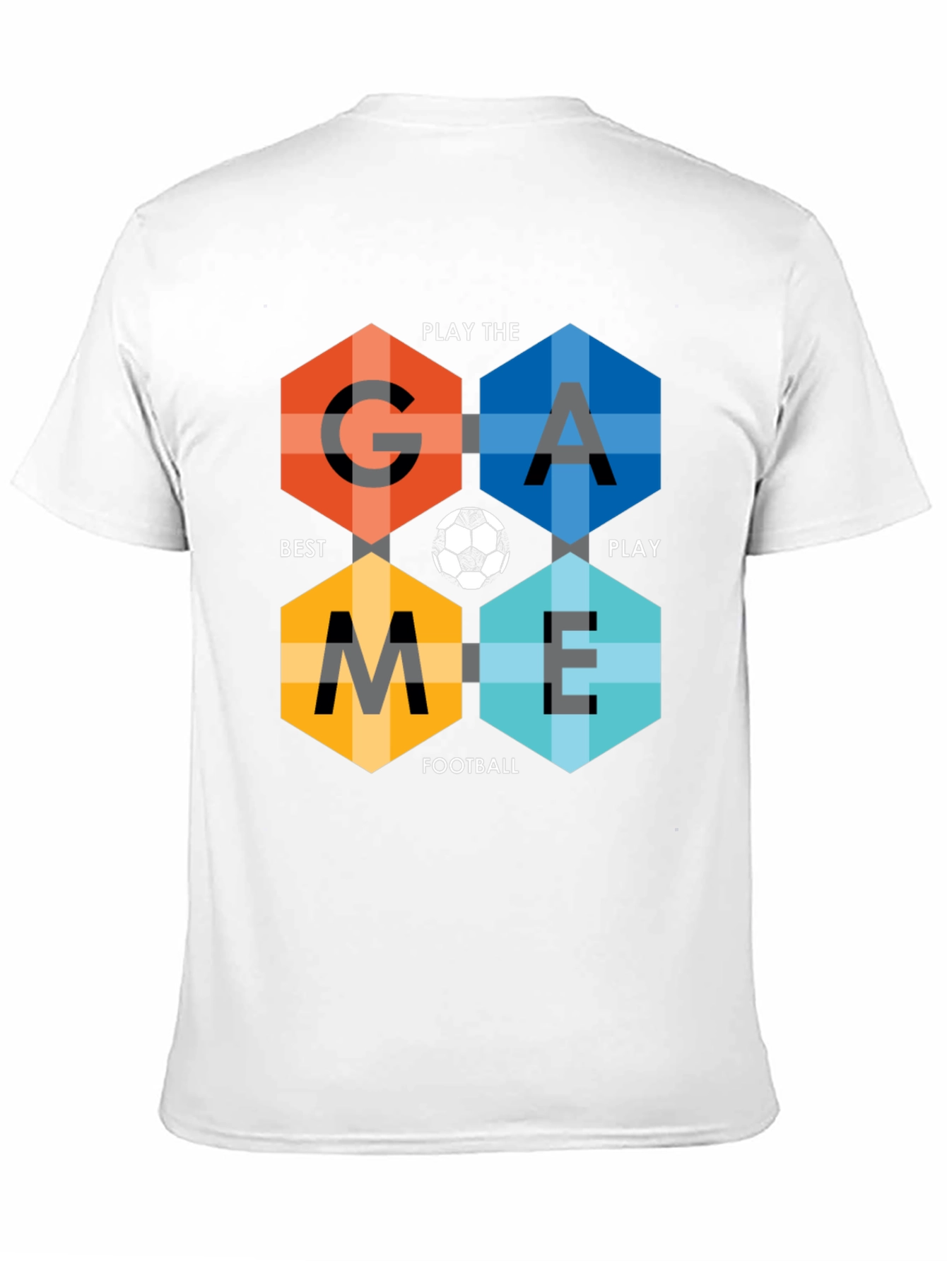 Game Football Hexagon T-Shirt
