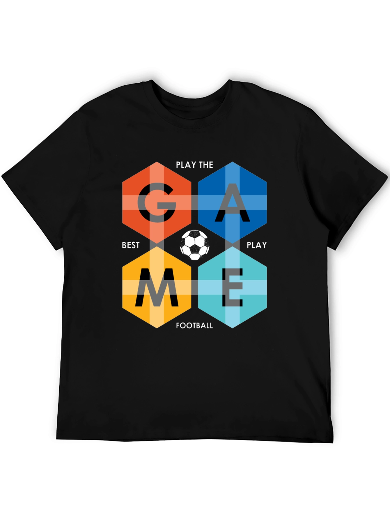 Game Football Hexagon T-Shirt