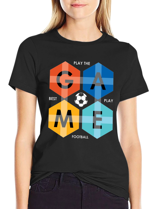 Game Football Hexagon T-Shirt