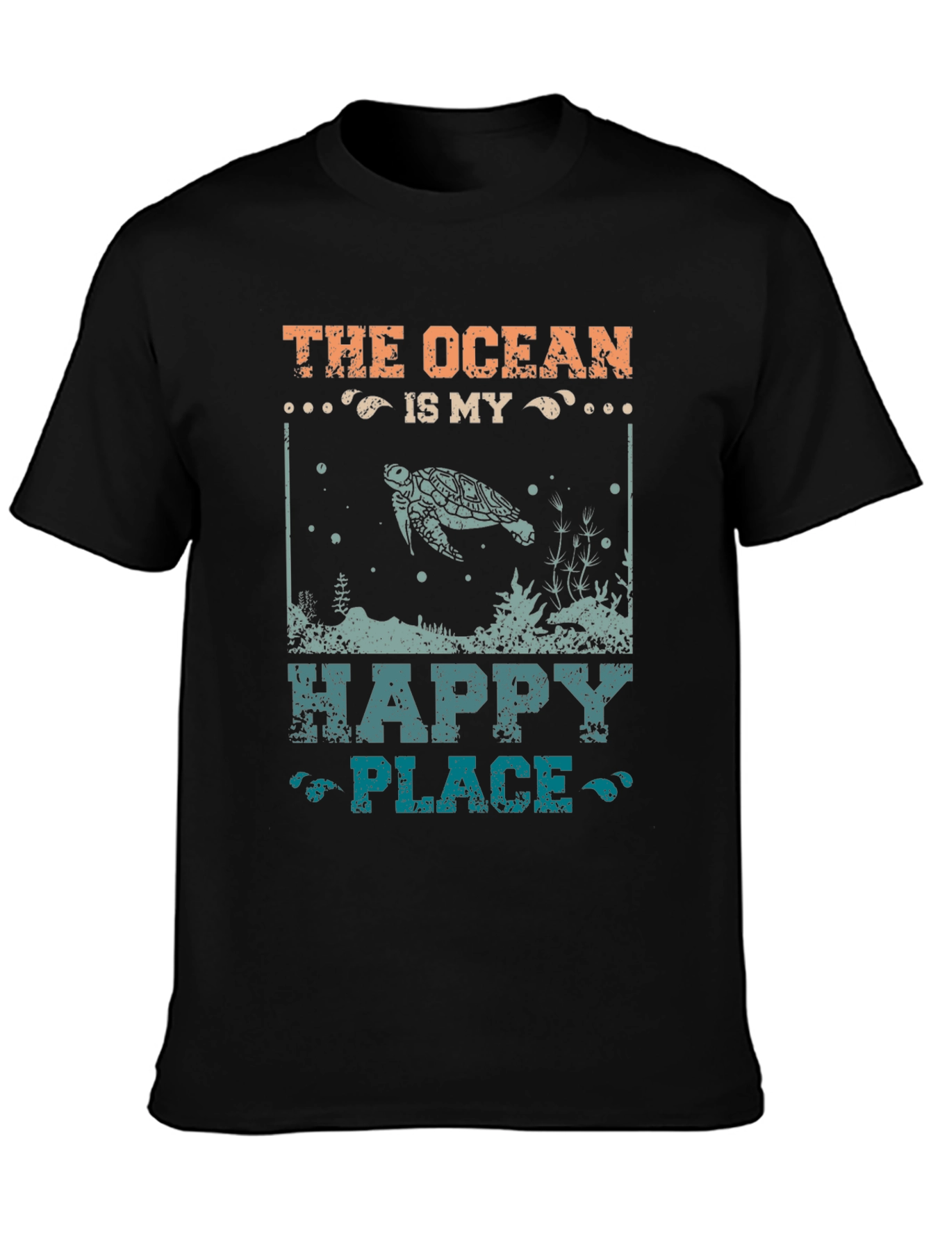 Ocean Is My Happy Place Graphic Tee