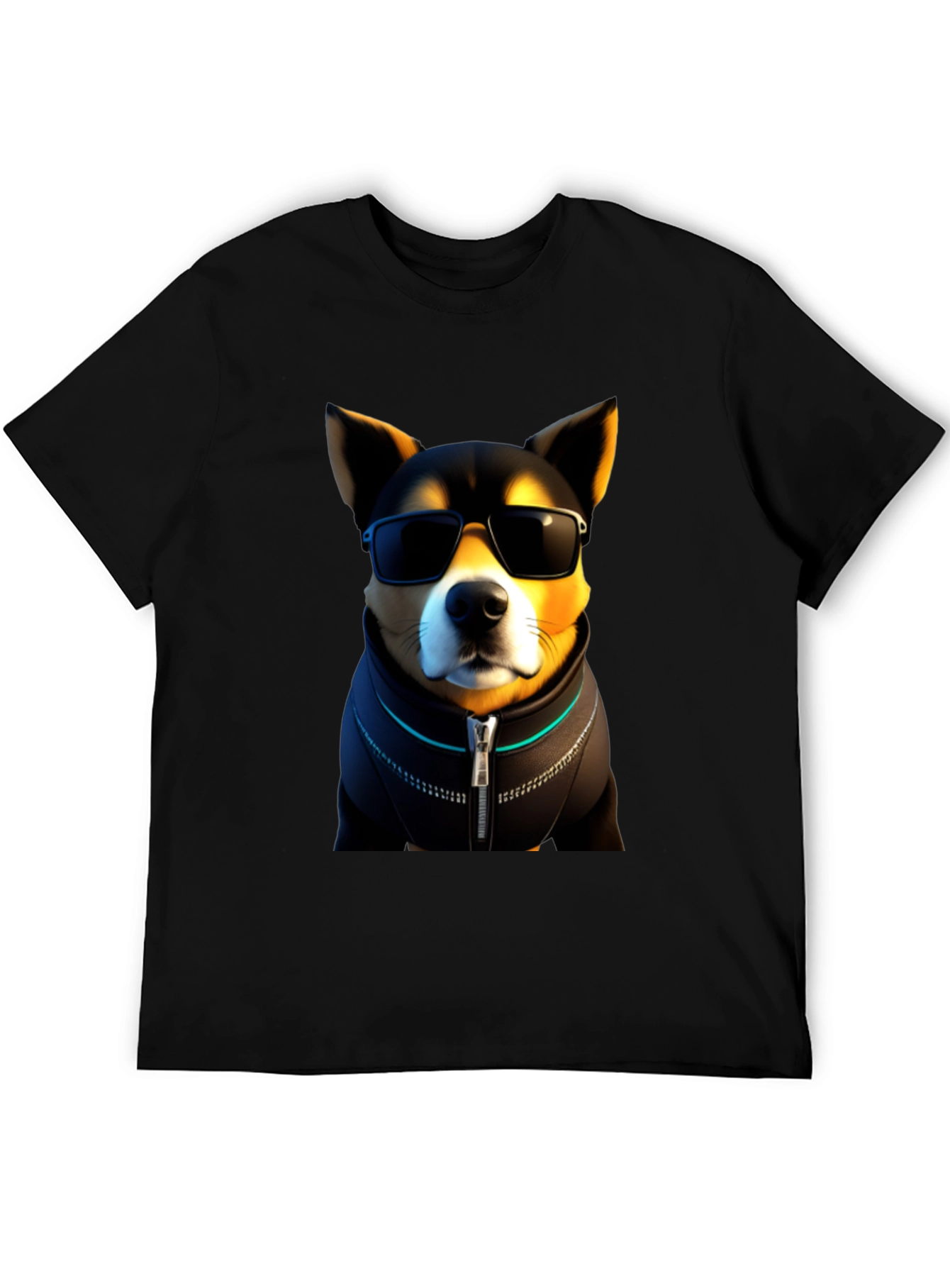 Cool Doge T-Shirt - Shiba Inu with Sunglasses