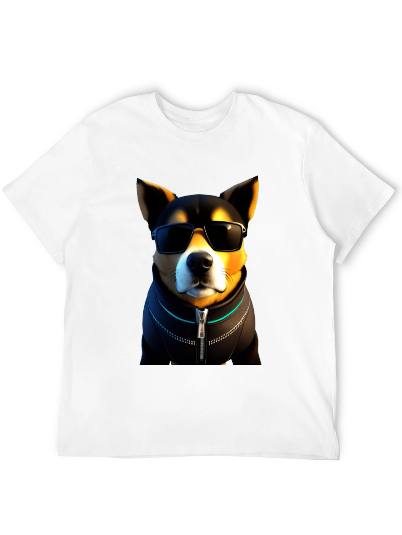 Cool Doge T-Shirt - Shiba Inu with Sunglasses