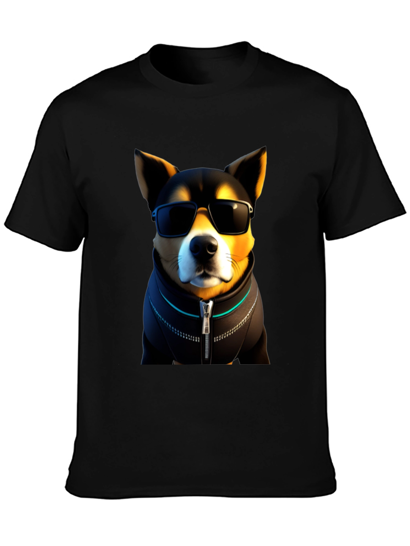 Cool Doge T-Shirt - Shiba Inu with Sunglasses