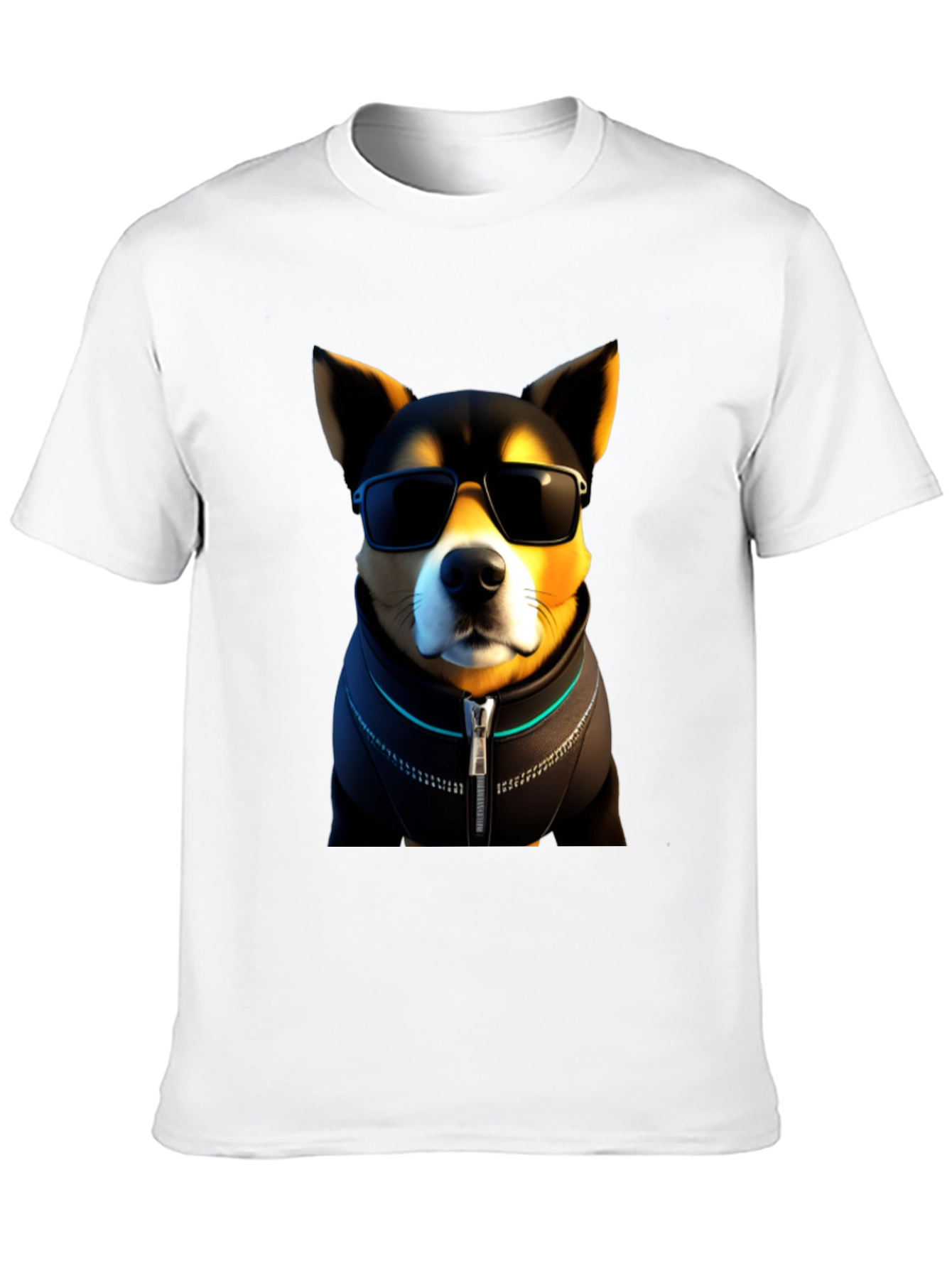 Cool Doge T-Shirt - Shiba Inu with Sunglasses