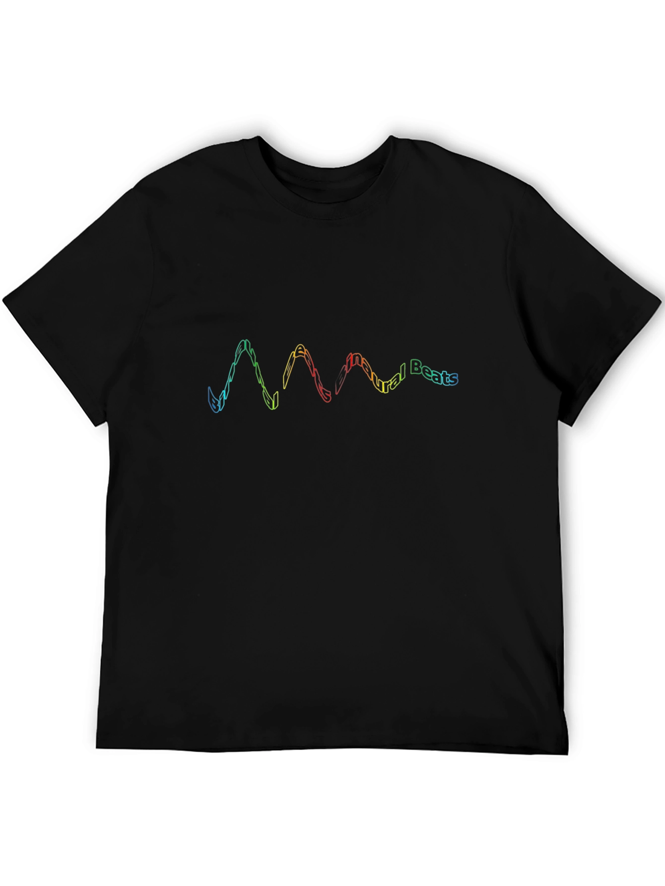 Natural Beats Black Graphic T-Shirt