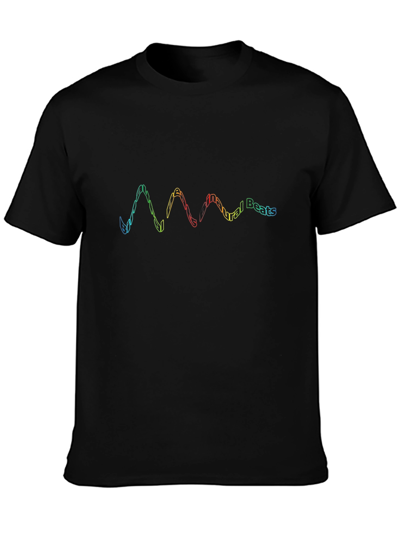 Natural Beats Black Graphic T-Shirt