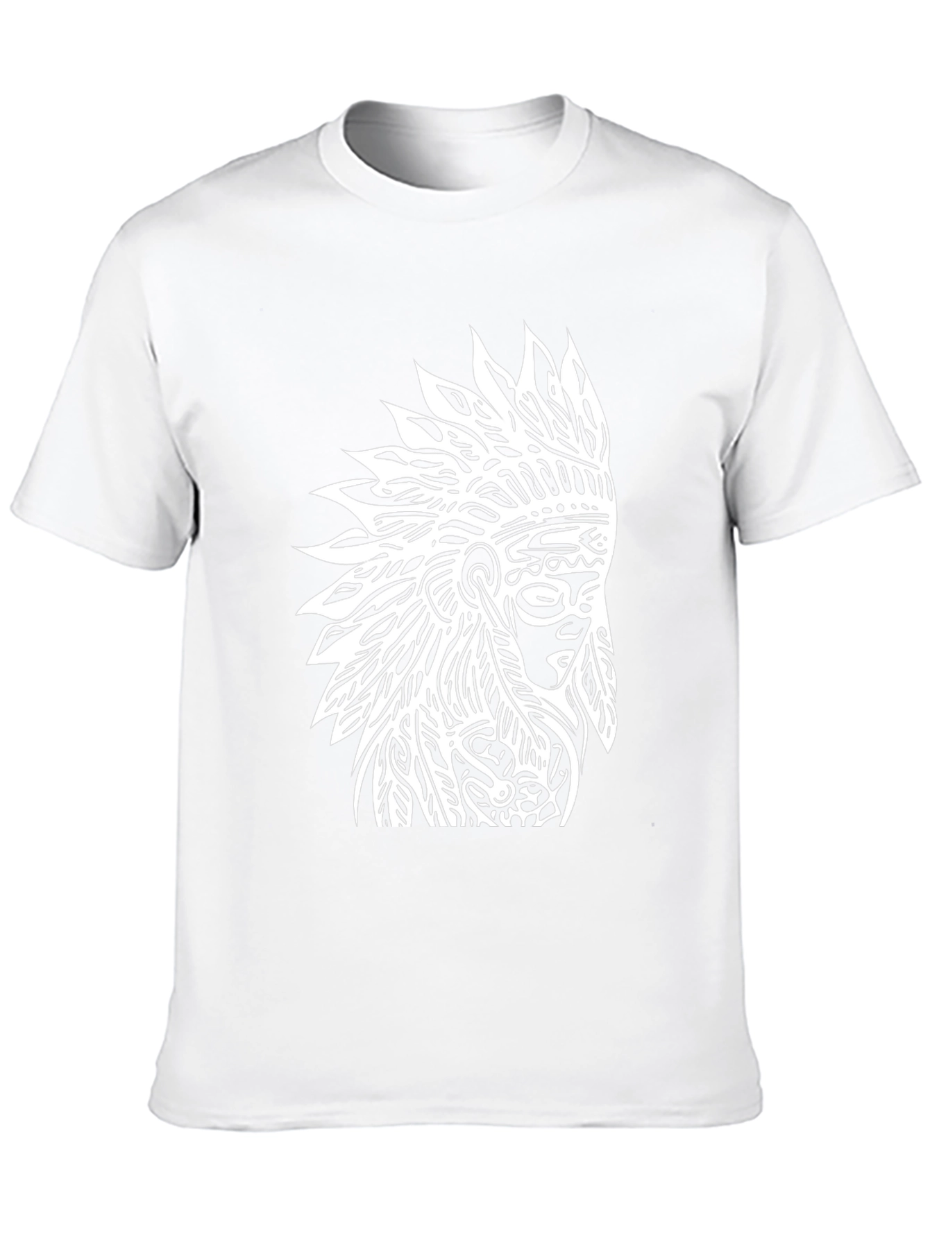 Native American Headdress Graphic T-Shirt