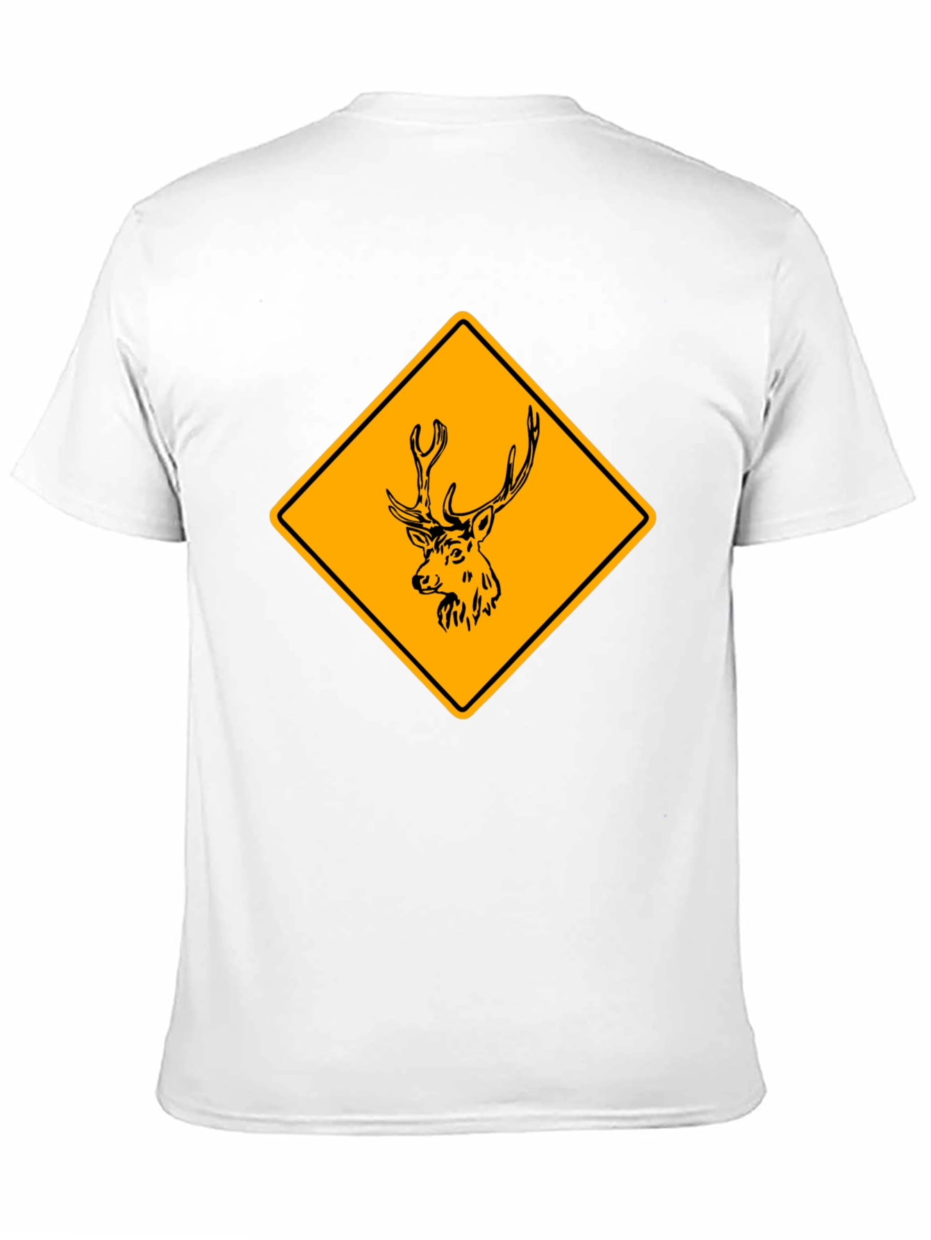 Deer Crossing T-Shirt - Novelty Wildlife Graphic Tee