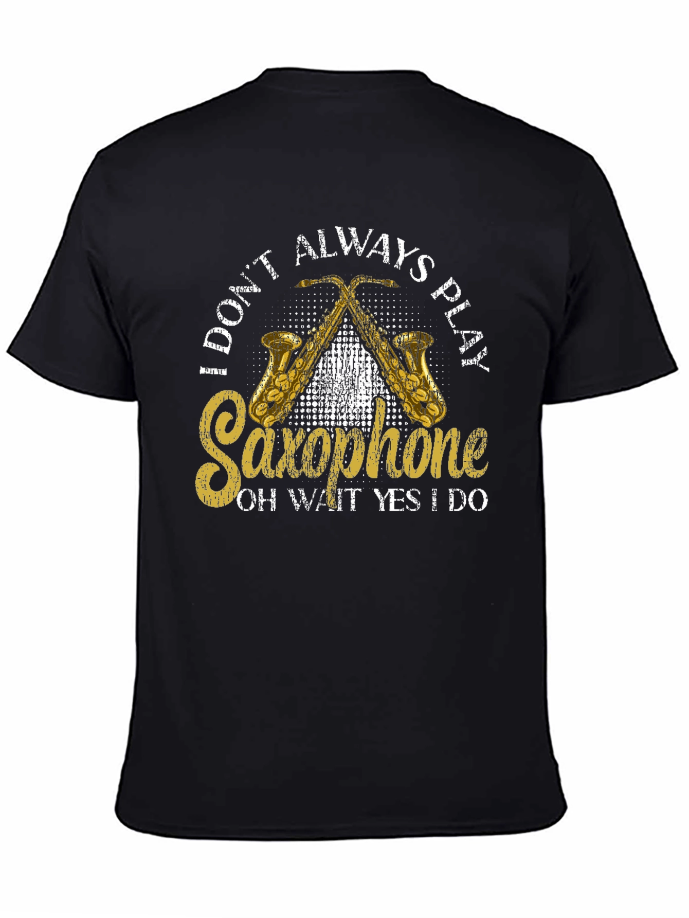 Saxophone Player Graphic T-Shirt - Music Lover Tee