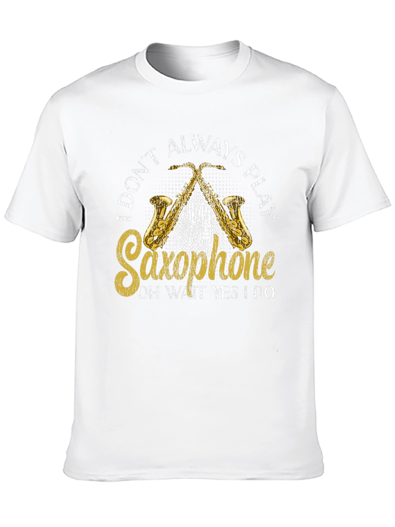 Saxophone Player Graphic T-Shirt - Music Lover Tee