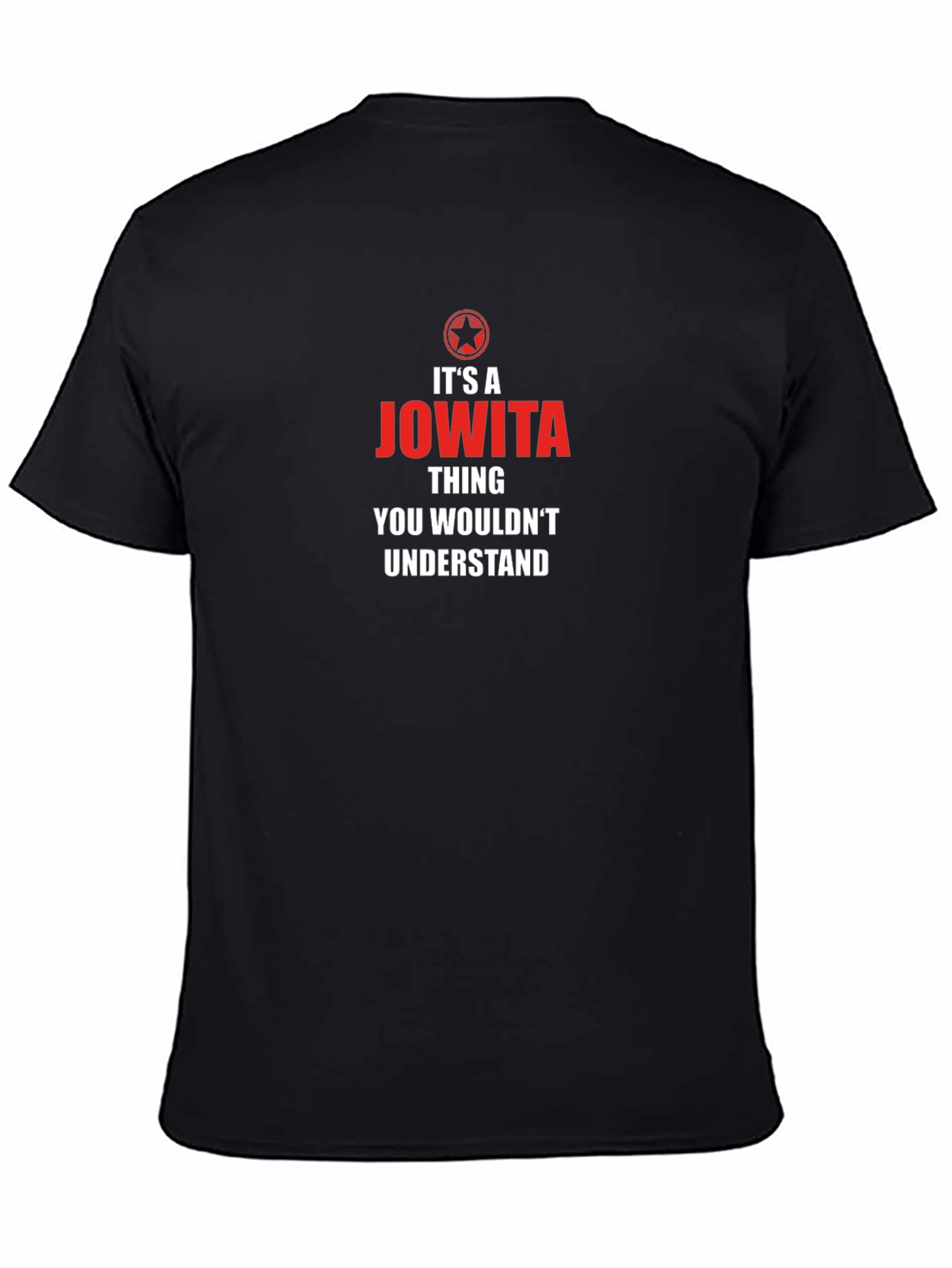Jowita Thing T-Shirt - Funny Personalized Name Tee