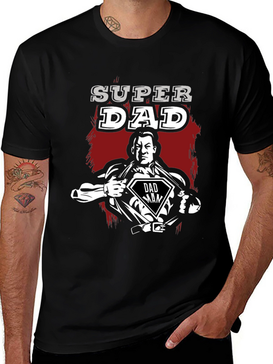 Super Dad Hero T-Shirt - Fathers Day Gift