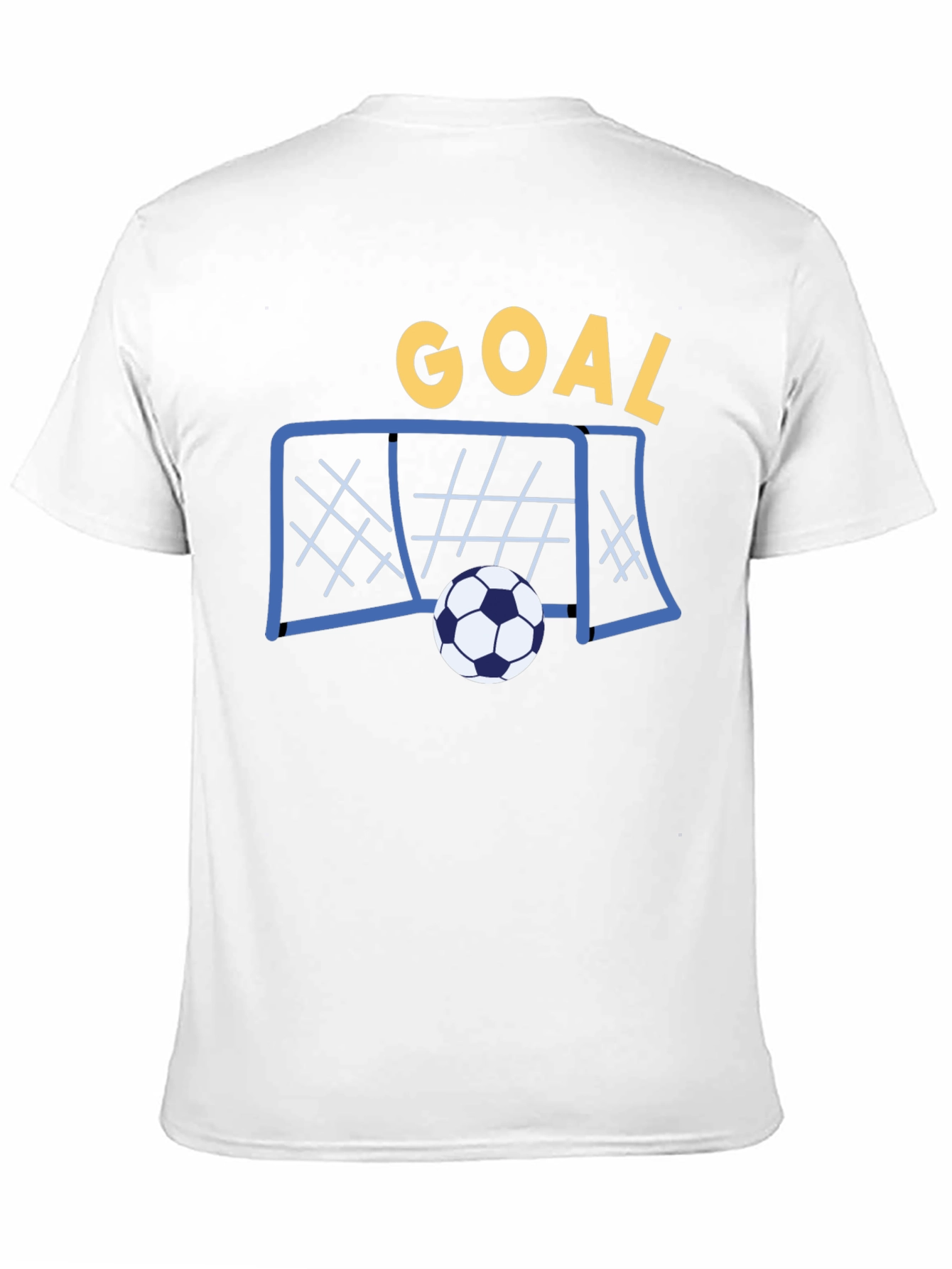 Goal! Soccer T-Shirt - Black Cotton Tee