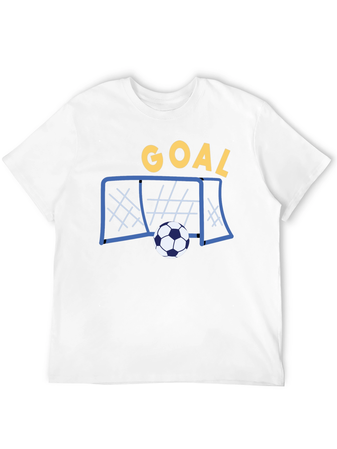 Goal! Soccer T-Shirt - Black Cotton Tee