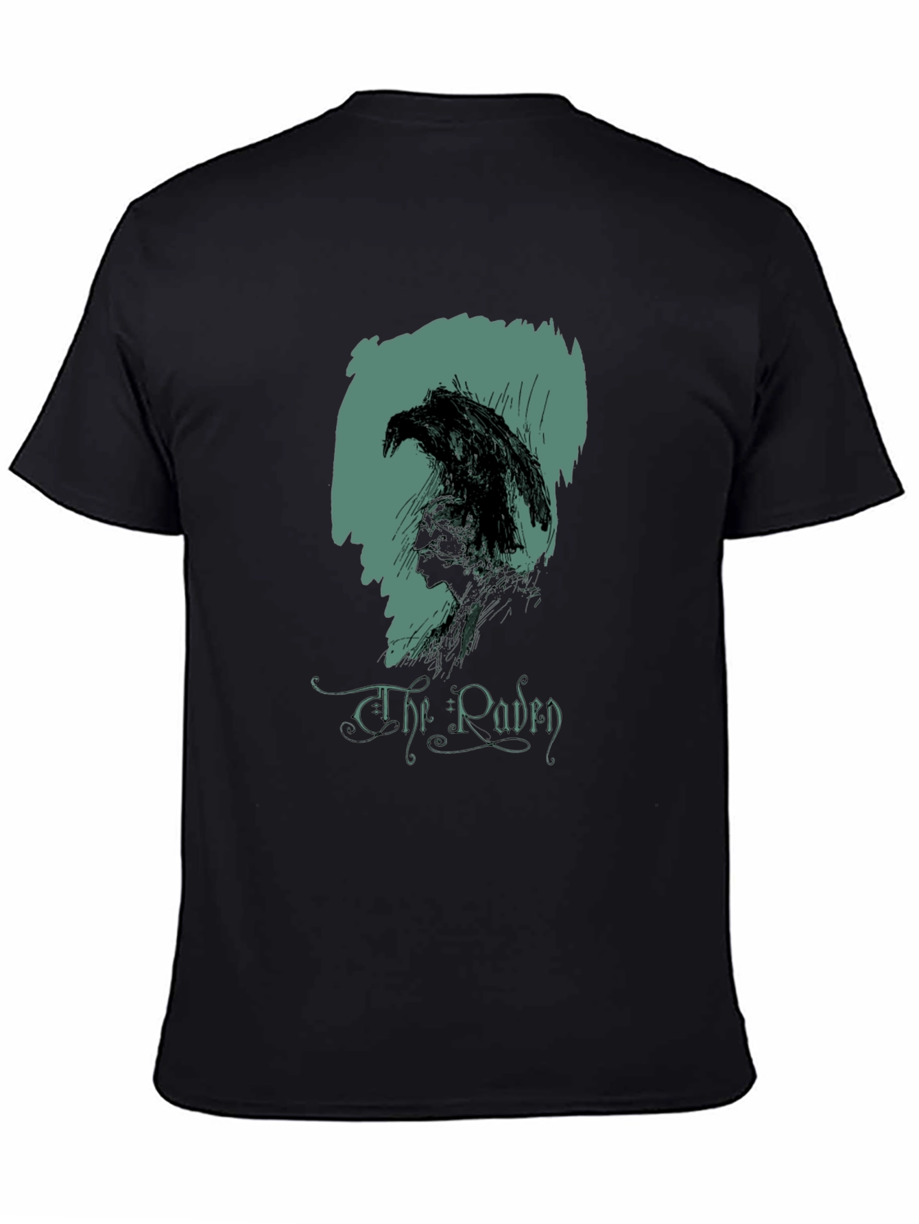 The Raven Graphic Tee - Classic Literary Style