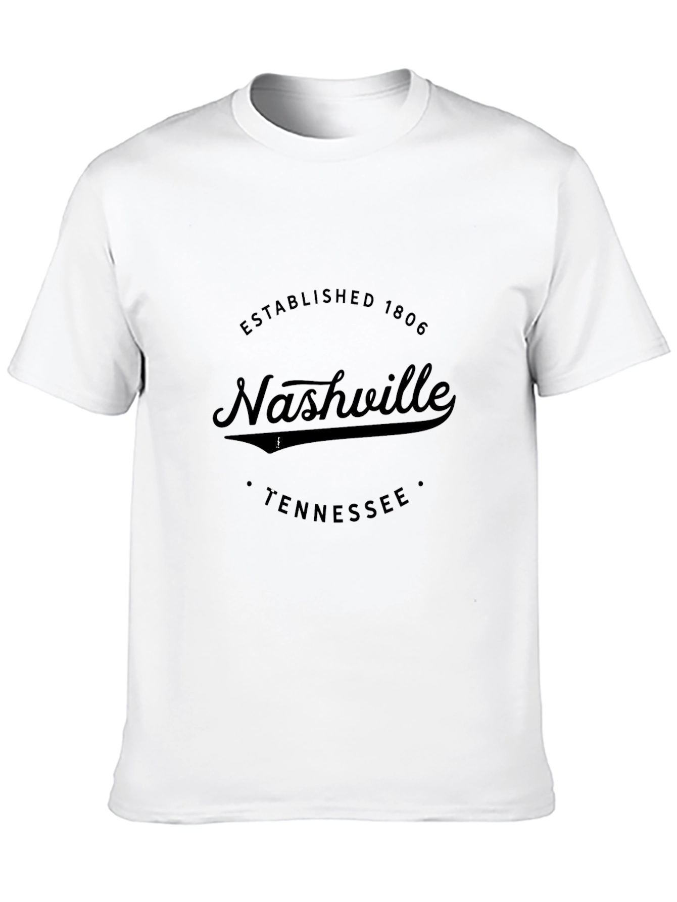 Nashville Tennessee Graphic T-Shirt - Established 1806