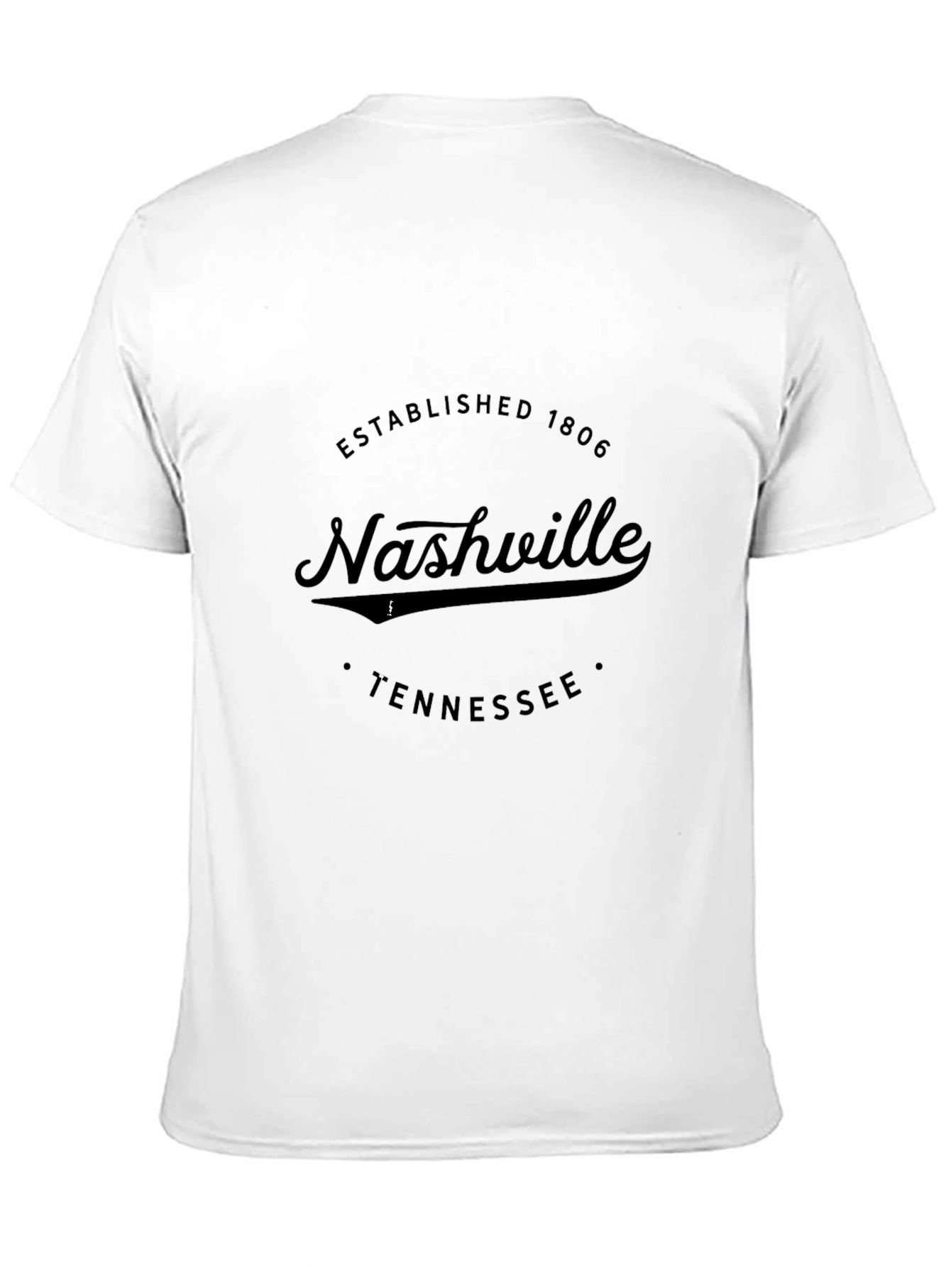 Nashville Tennessee Graphic T-Shirt - Established 1806