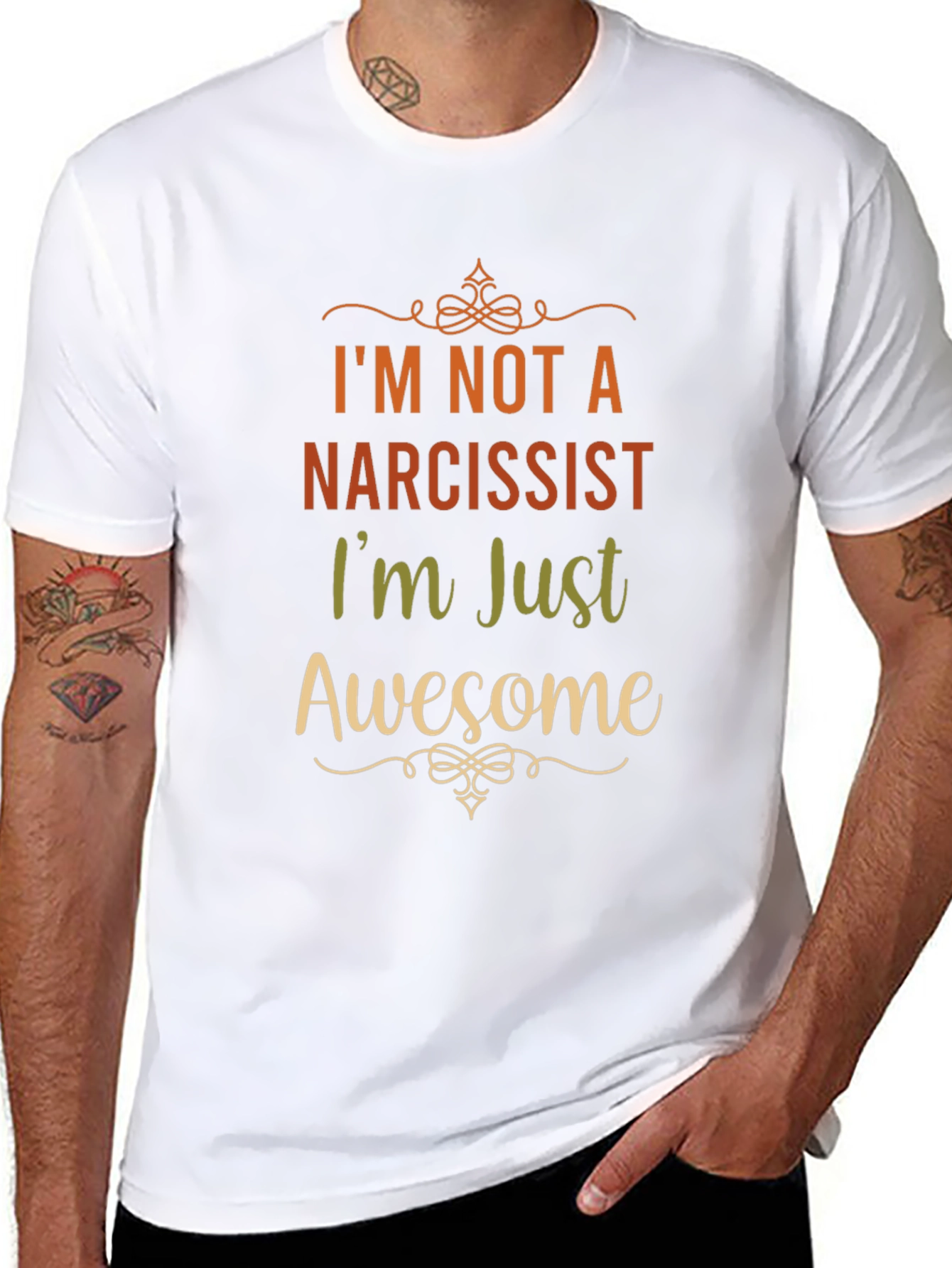Narcissist? Awesome! Graphic T-Shirt