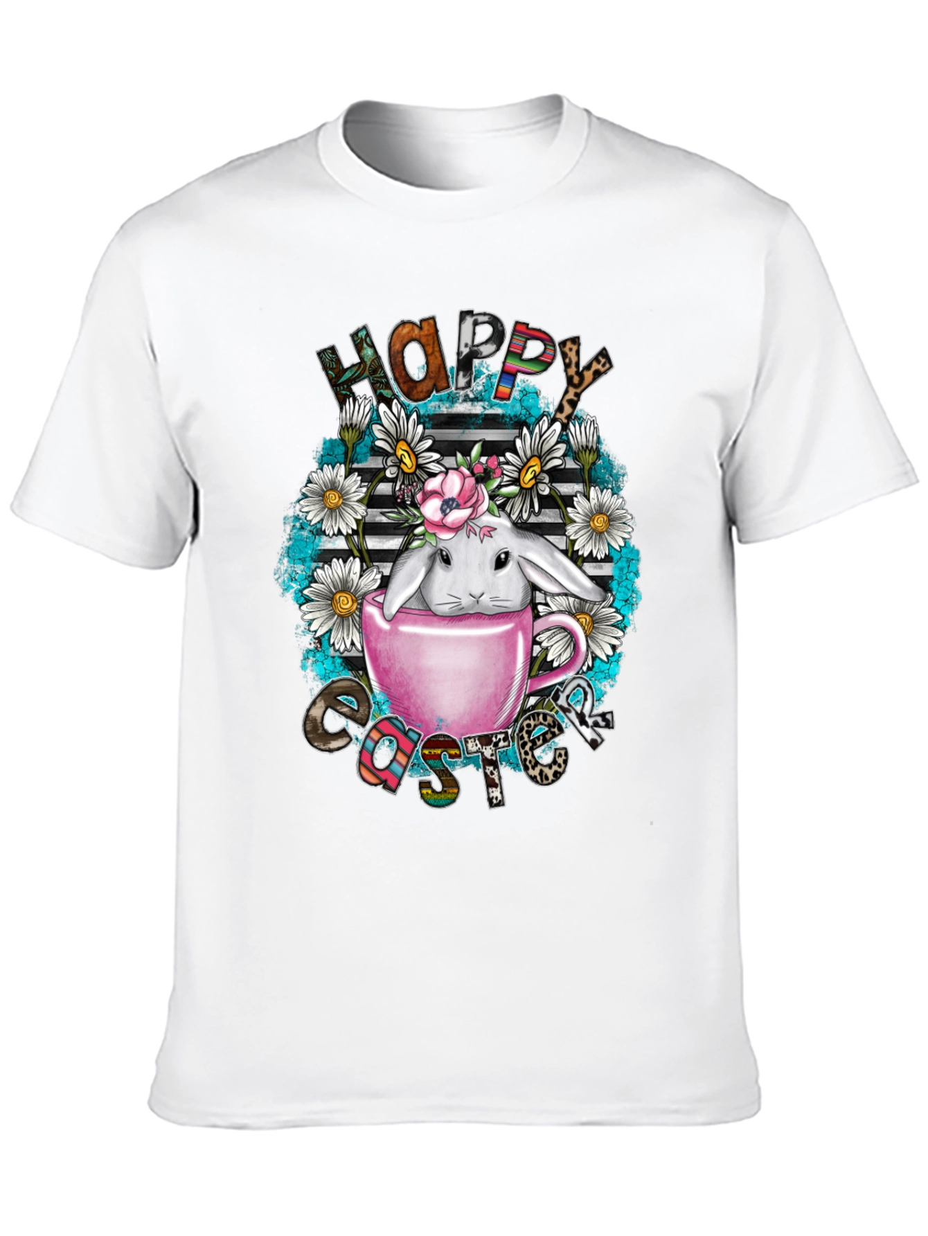 Happy Easter Bunny T-Shirt - Cute Holiday Tee