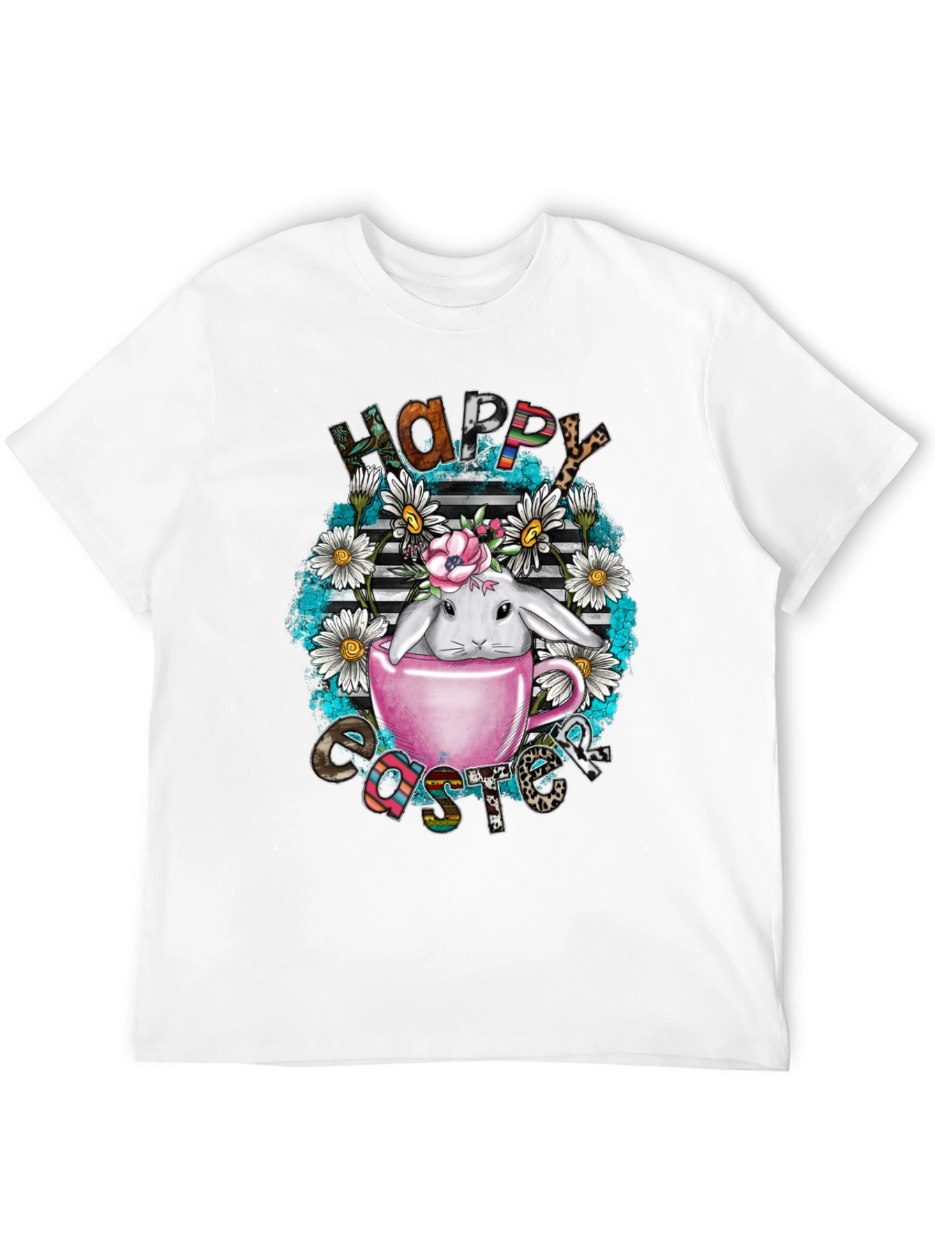 Happy Easter Bunny T-Shirt - Cute Holiday Tee