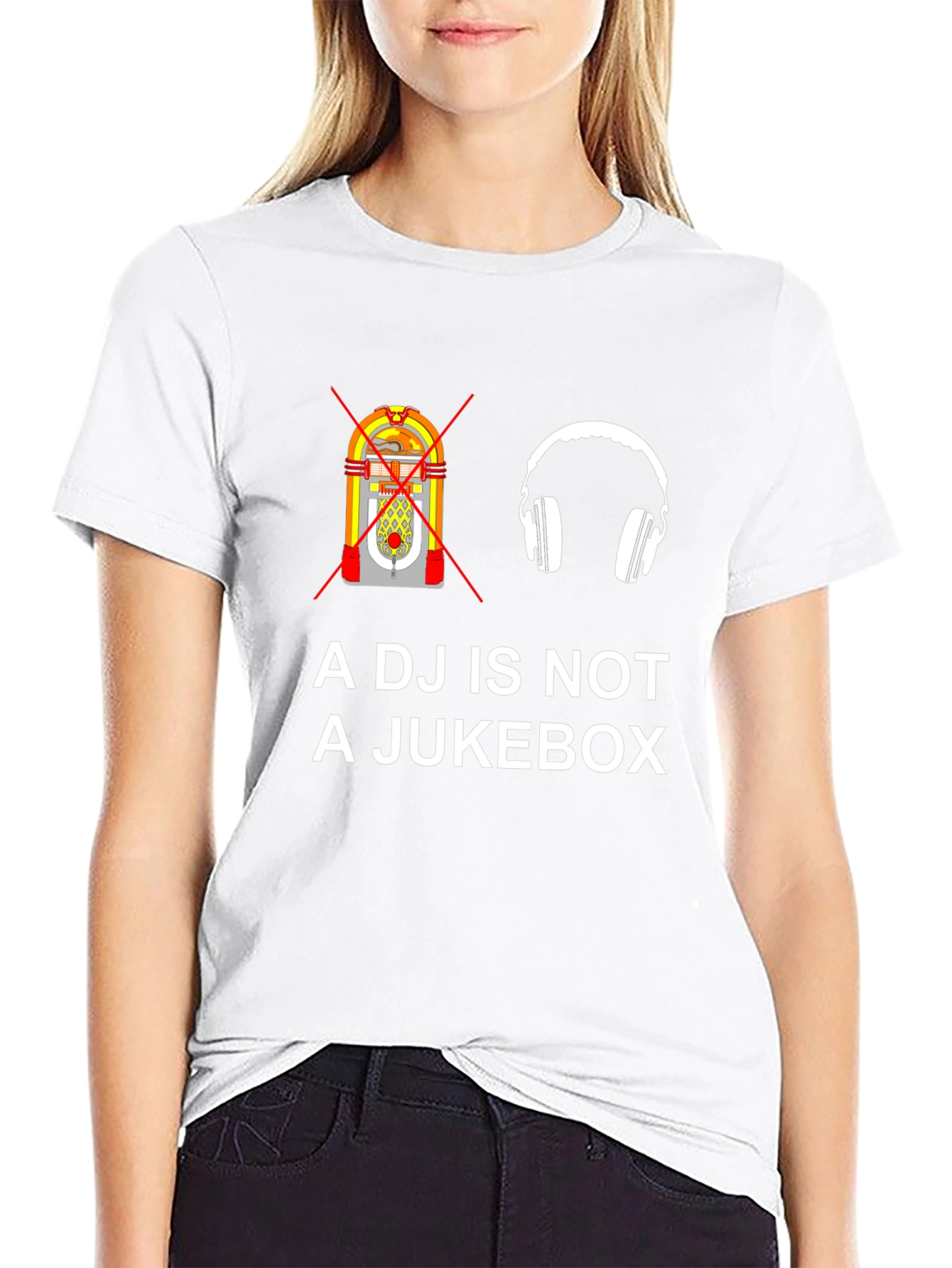 DJ Not a Jukebox Graphic Tee