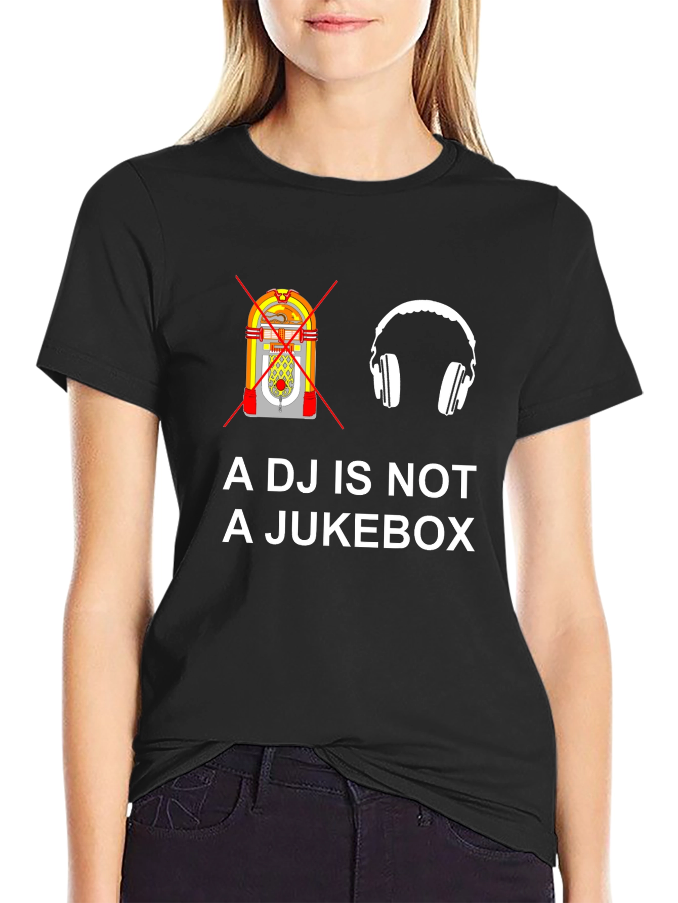 DJ Not a Jukebox Graphic Tee