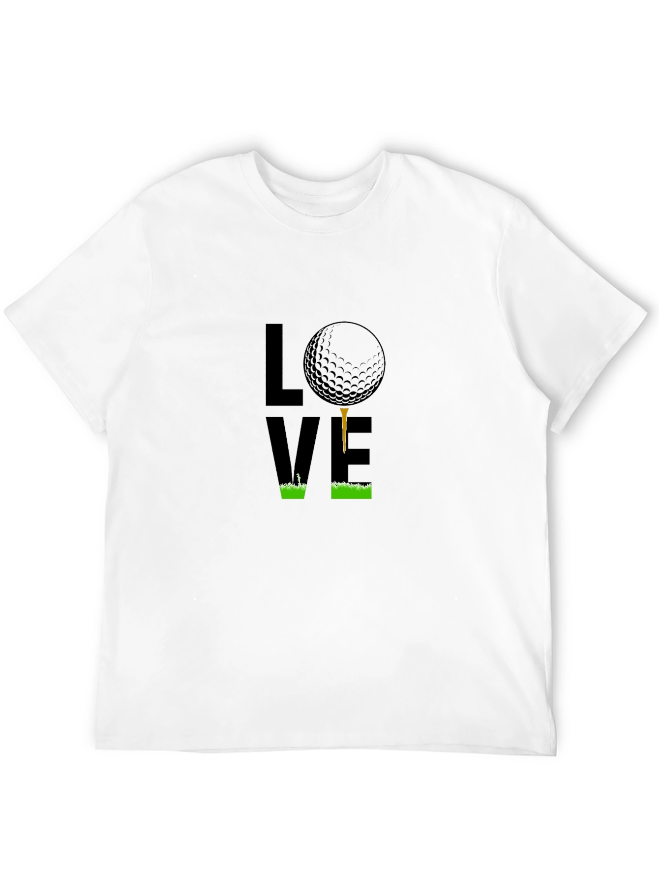 Golf Lover T-Shirt - Tee and Ball Design