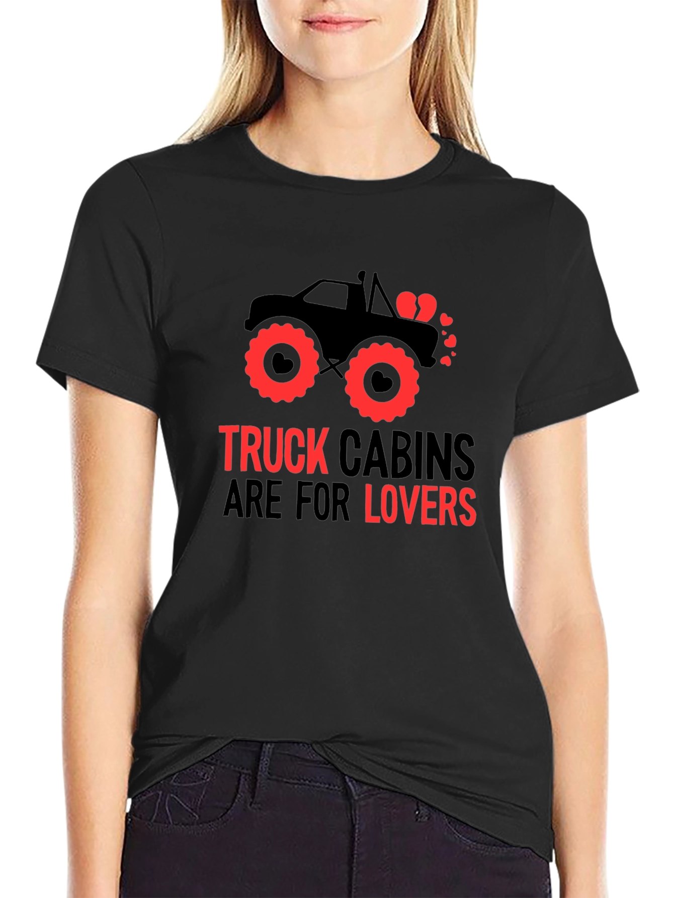 Truck Cabins Are For Lovers Graphic Tee