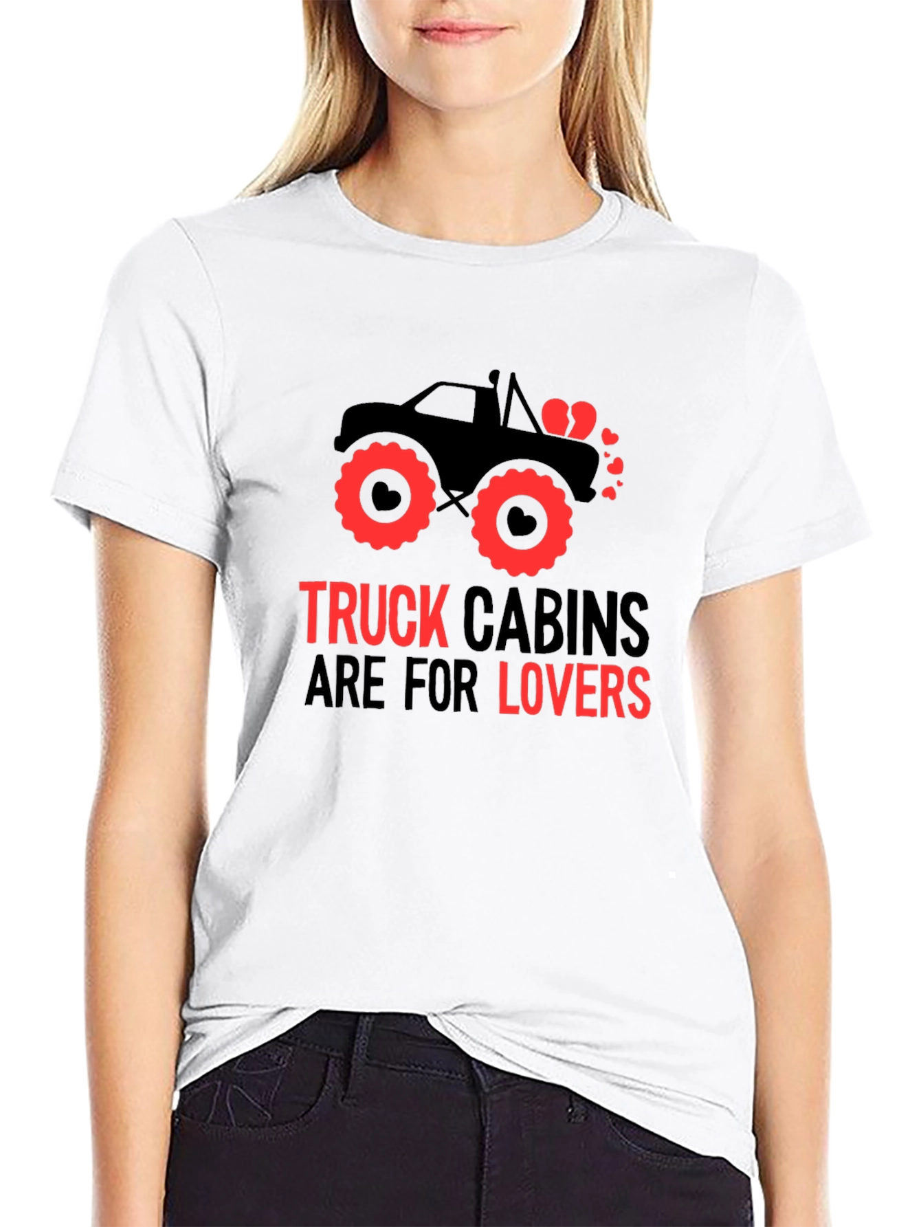 Truck Cabins Are For Lovers Graphic Tee