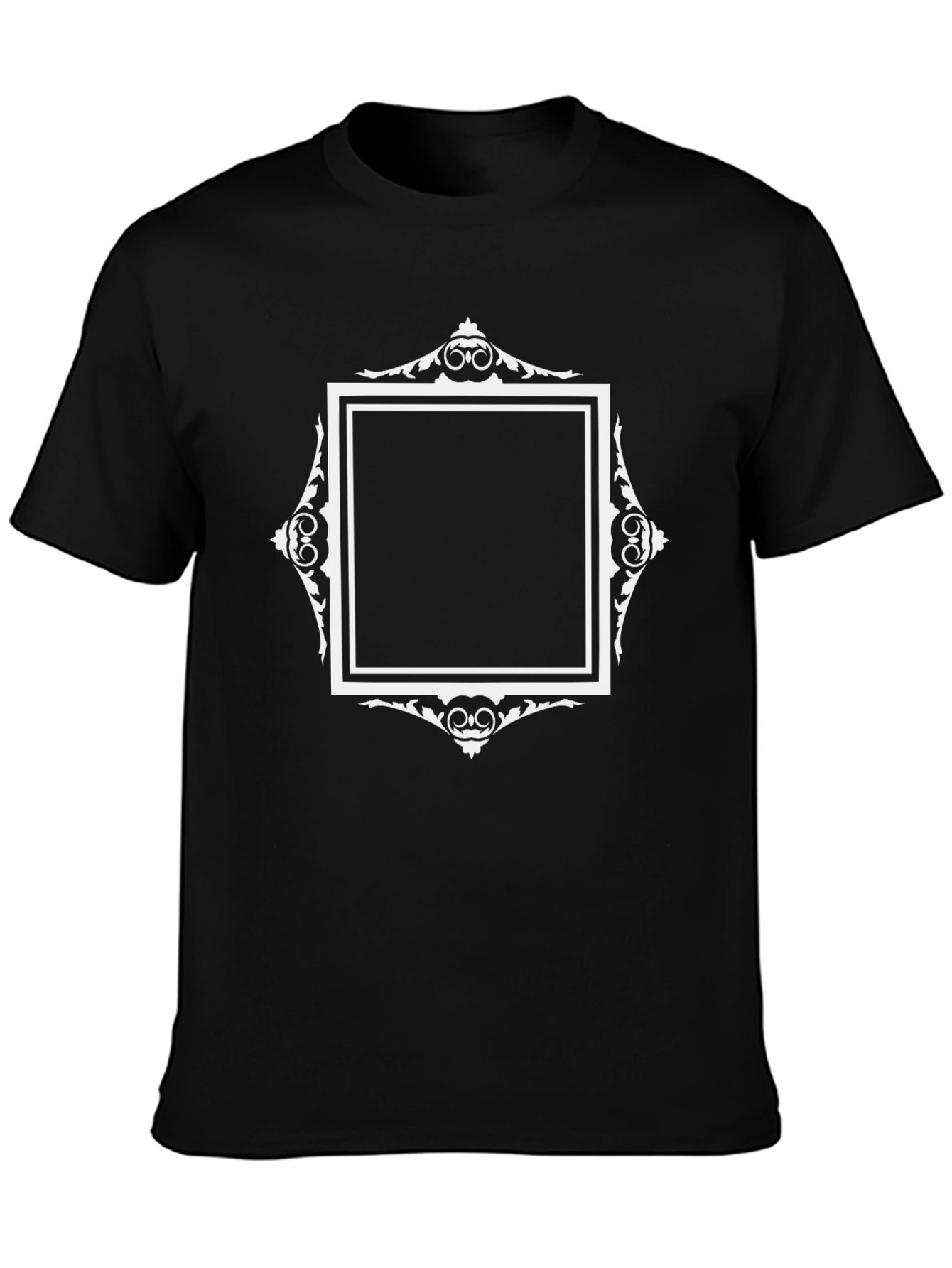 Framed Graphic Tee - Modern Style
