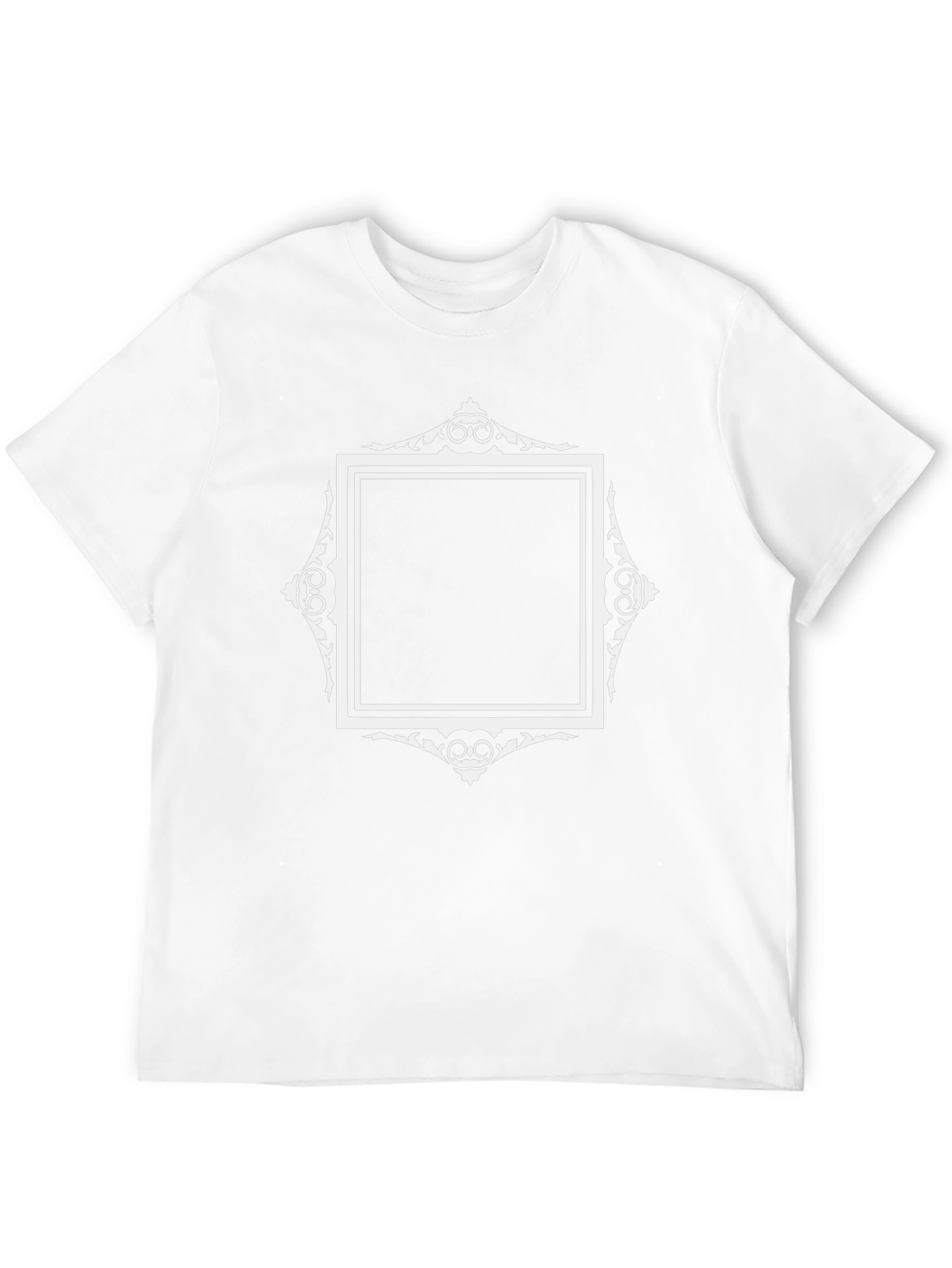 Framed Graphic Tee - Modern Style