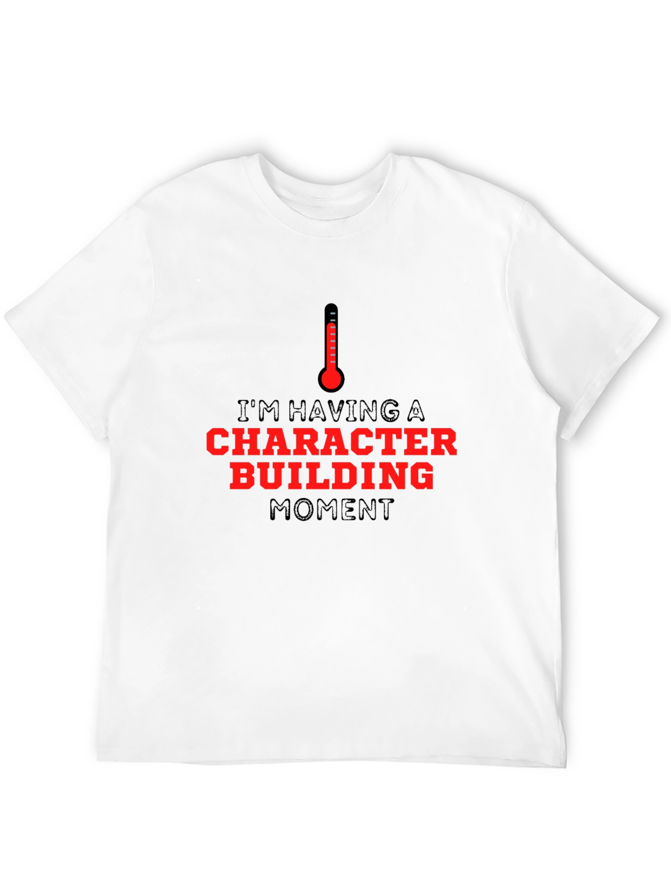 Character Building Moment Graphic Tee - Black