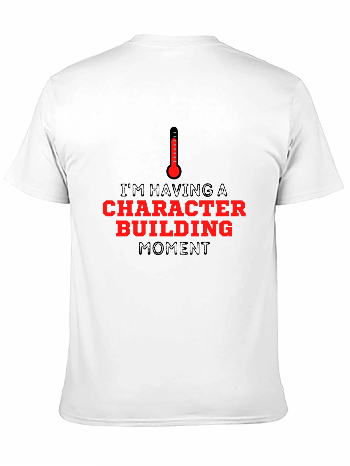 Character Building Moment Graphic Tee - Black