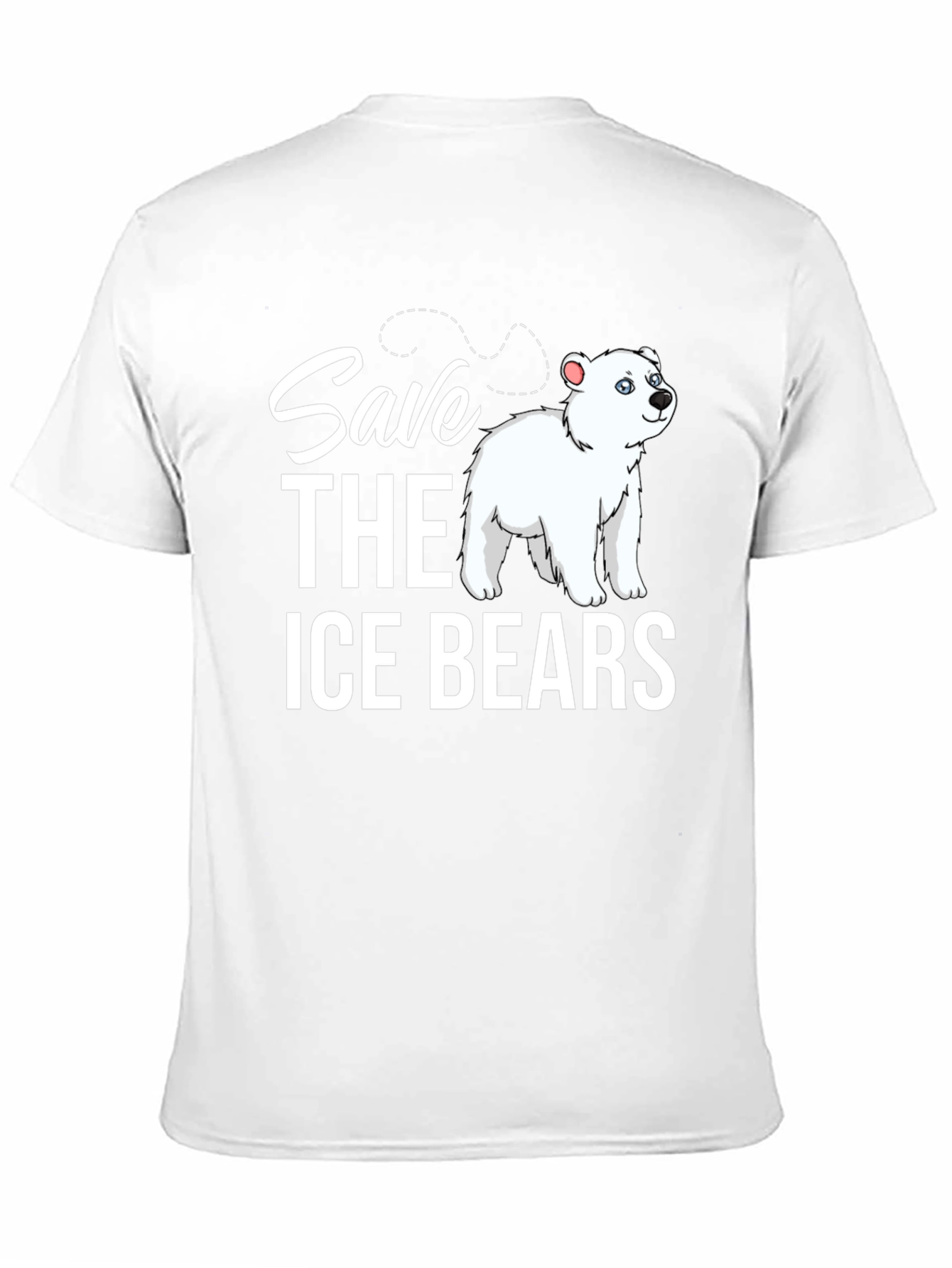 Save the Ice Bears Graphic Tee - Black