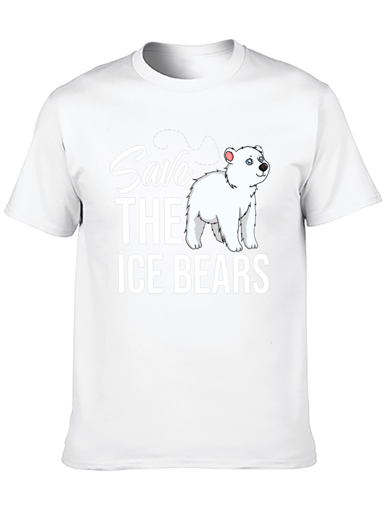Save the Ice Bears Graphic Tee - Black
