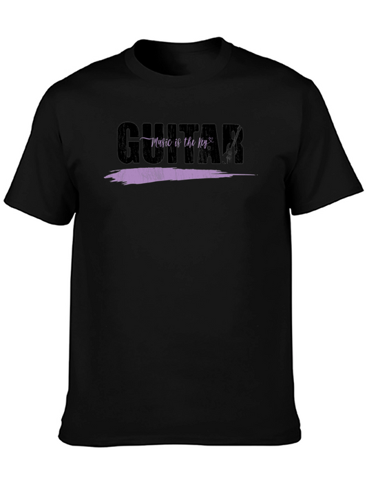Guitar Music is Key Graphic Tee - Unisex