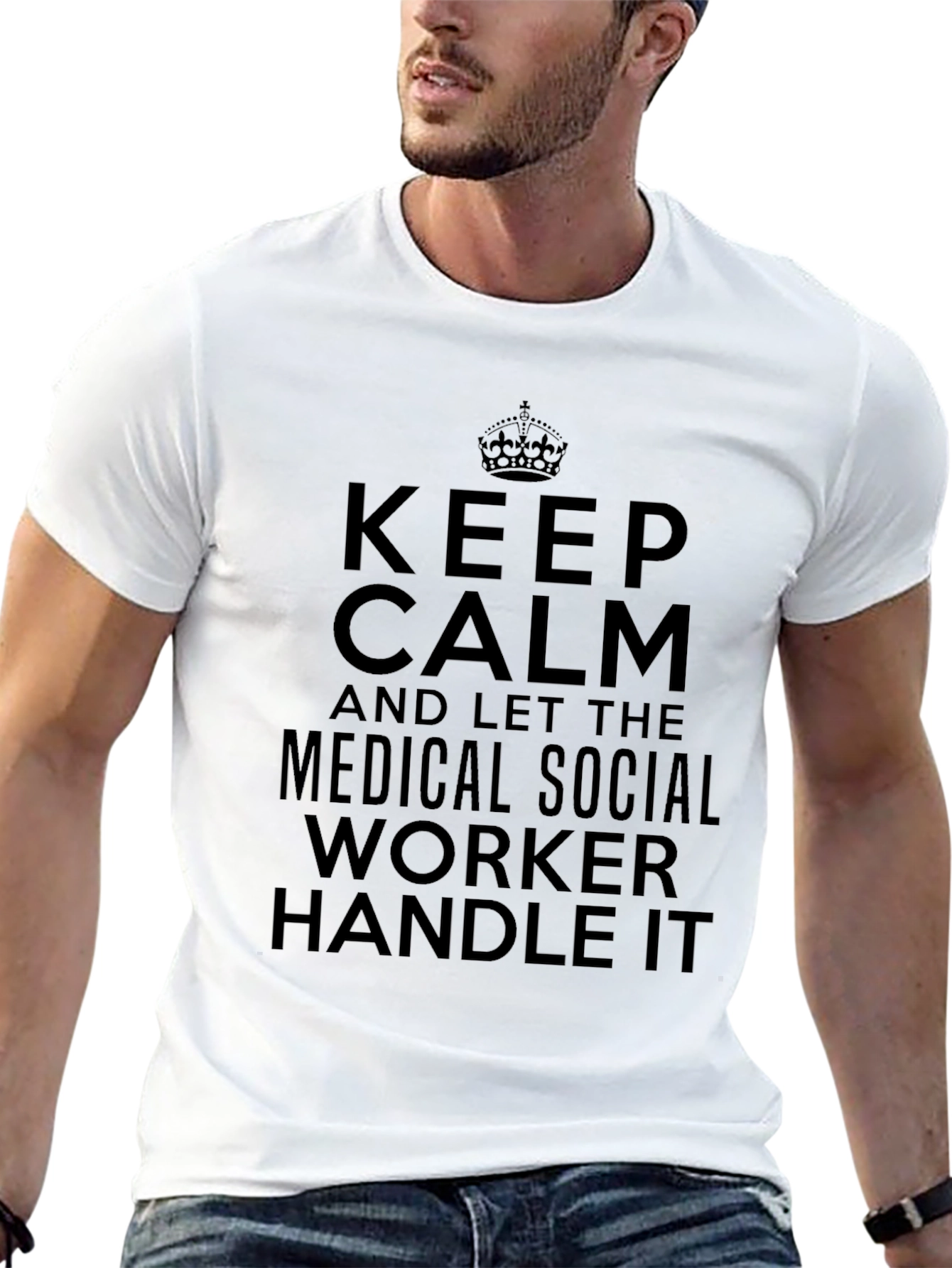 Keep Calm Medical Social Worker T-Shirt