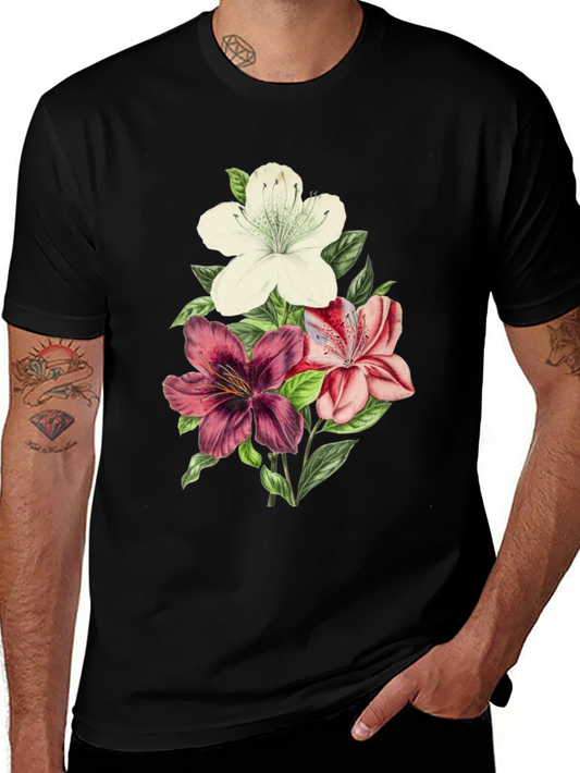 Floral T-Shirt: Vintage Flower Design