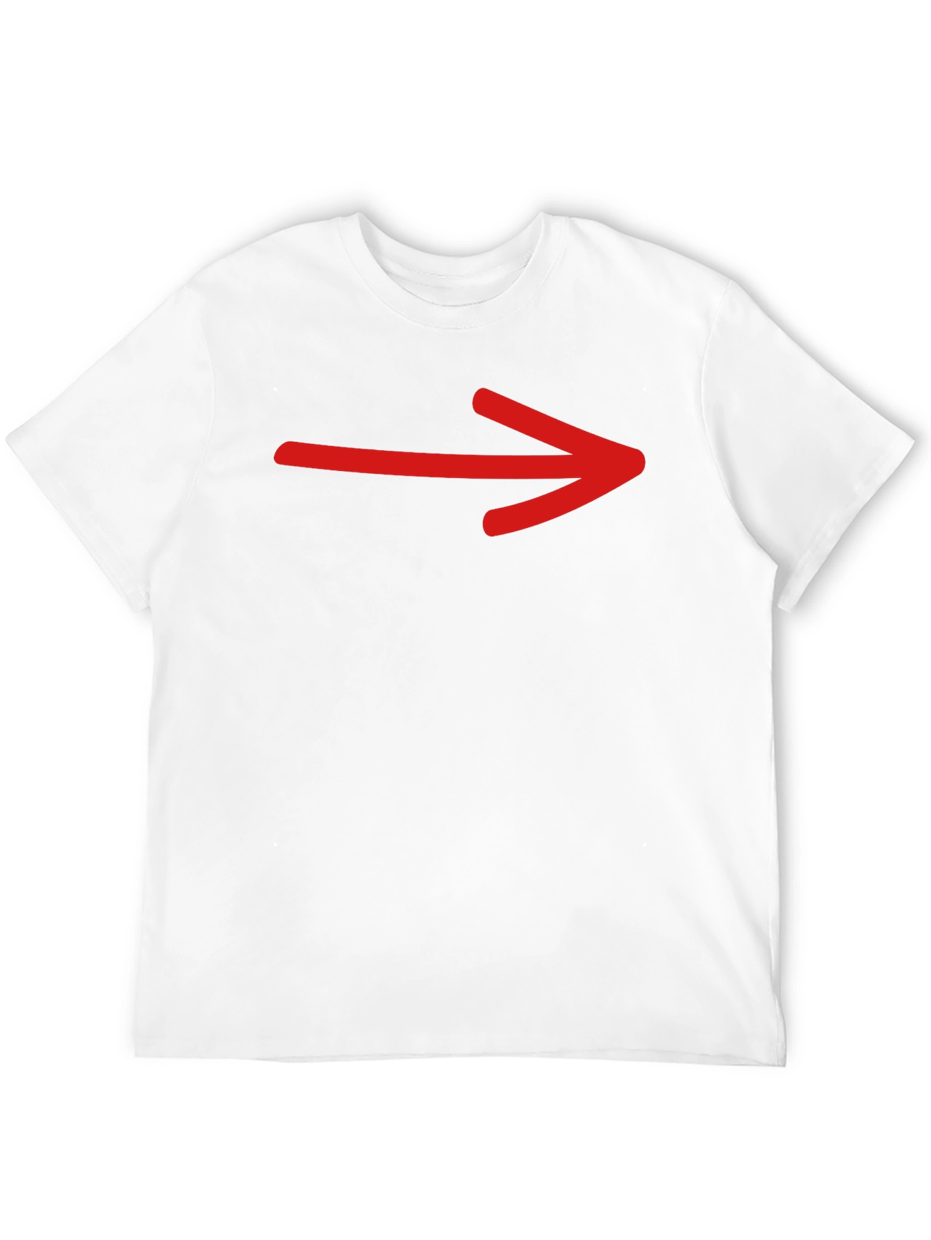 Arrow Graphic Tee - Modern Directional Style