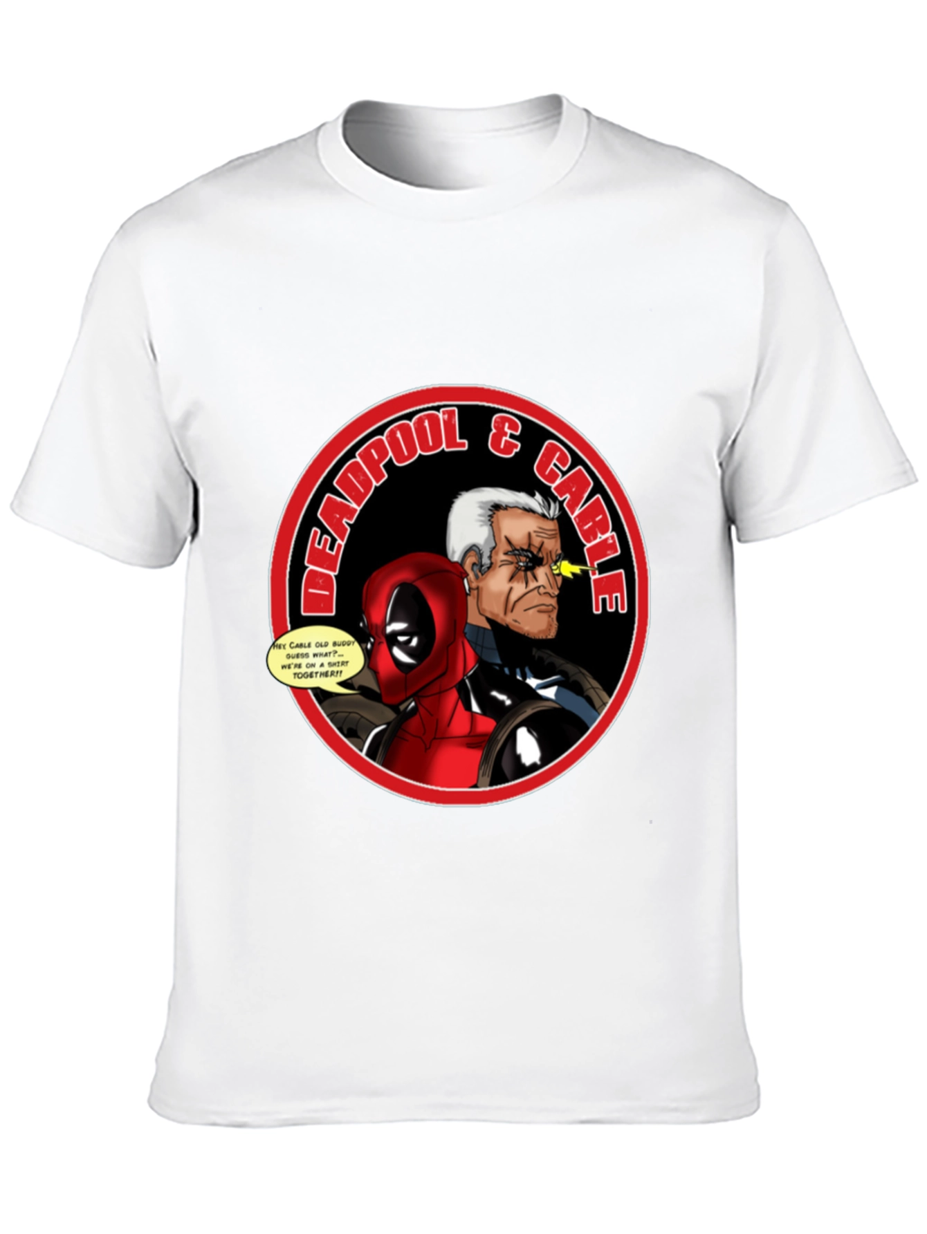 Deadpool & Cable T-Shirt: Superhero Comic Tee