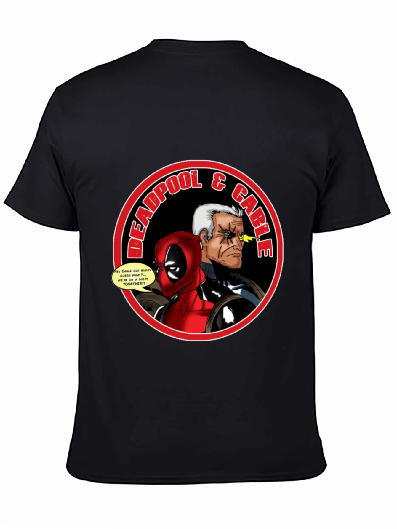 Deadpool & Cable T-Shirt: Superhero Comic Tee