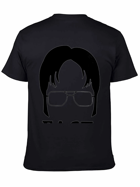 Dwight Schrute Silhouette Black T-Shirt